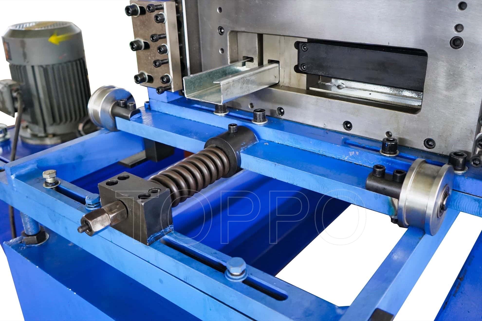 Automatic CZU Purlin Roll Forming Machine with Hydraulic Punching