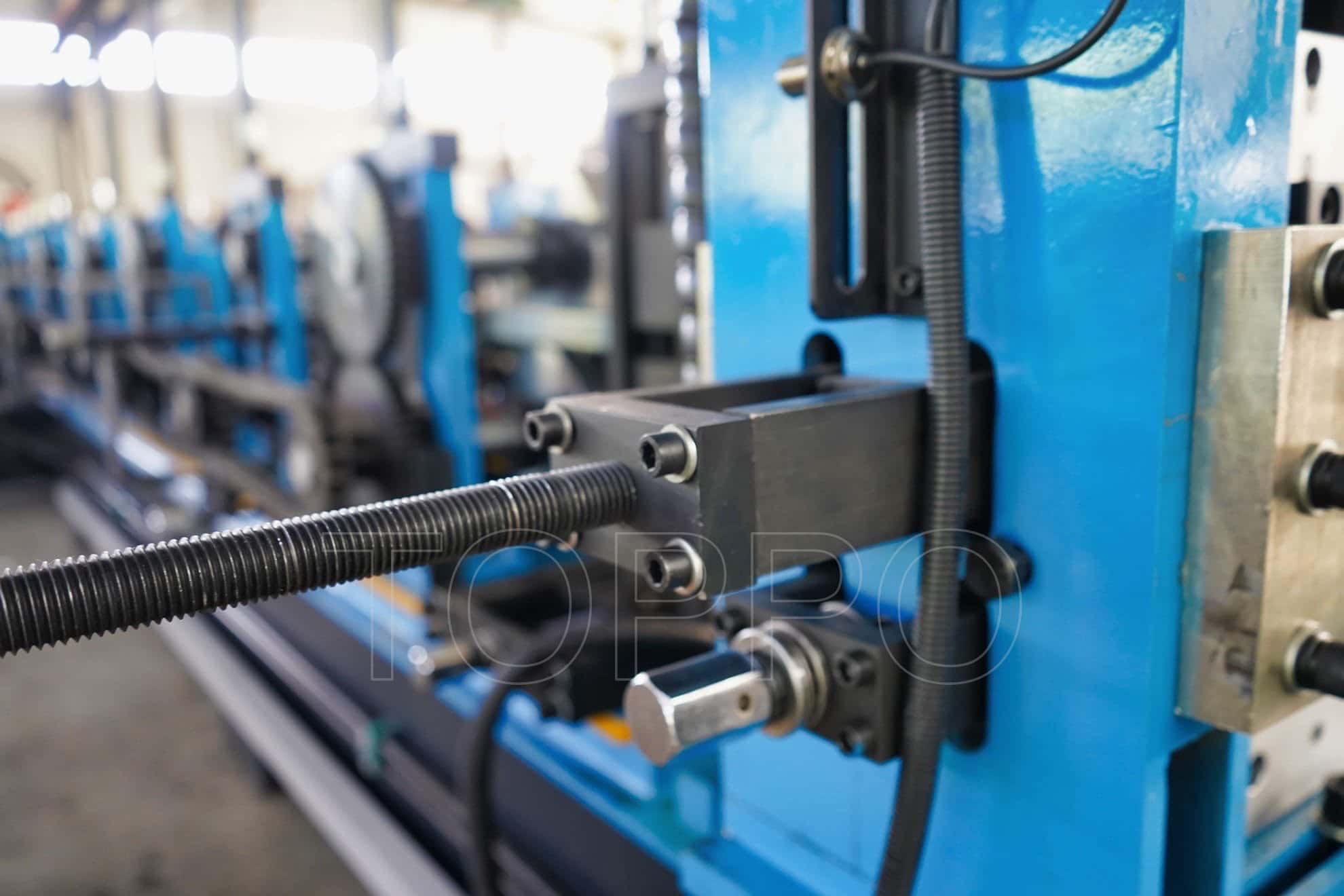 Heavy Duty Automatic CZU Purlin Roll Forming Machine Line