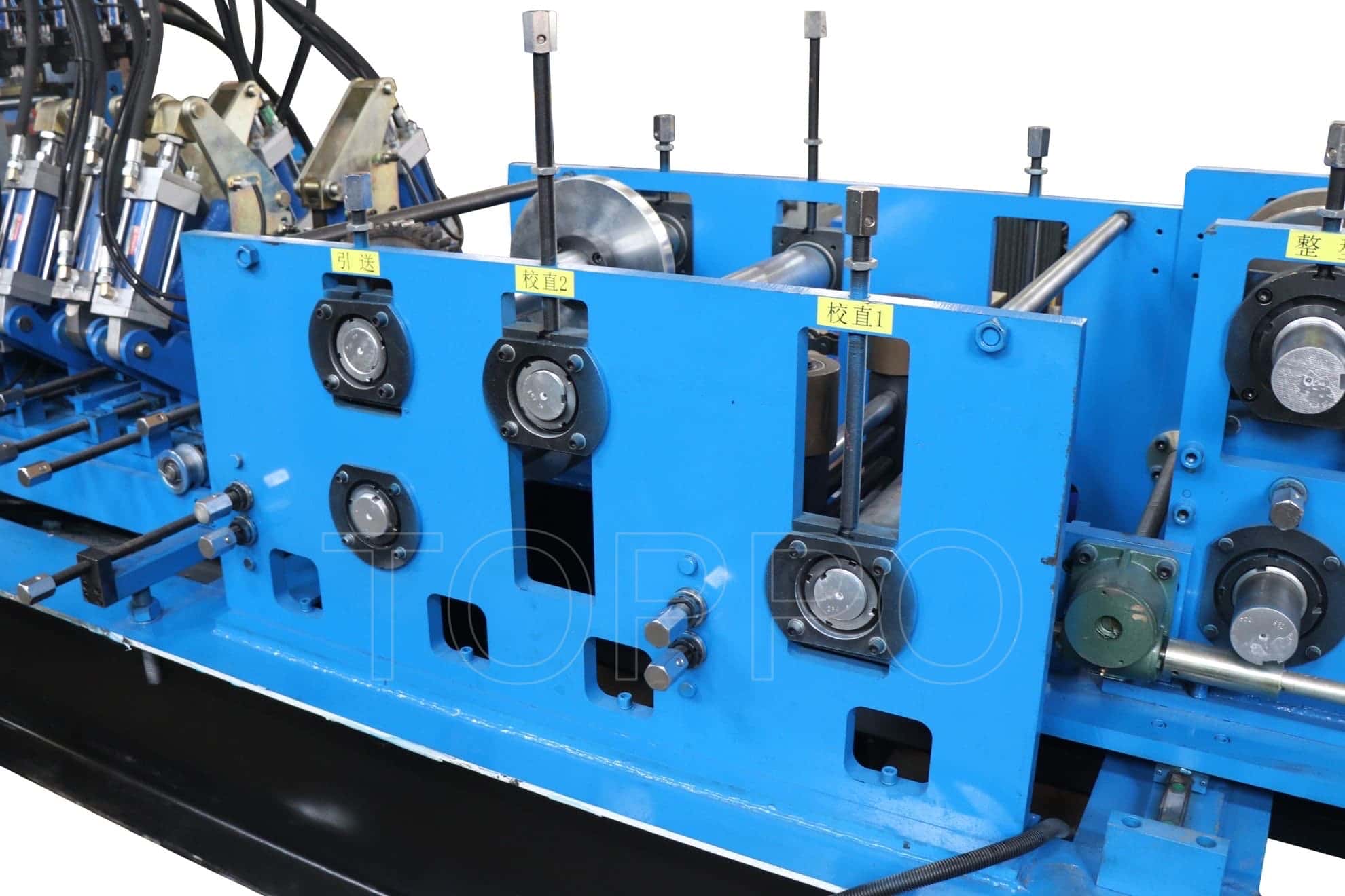 Advanced PLC Controlled CZU Purlin Roll Forming Machine with Hydraulic Punching