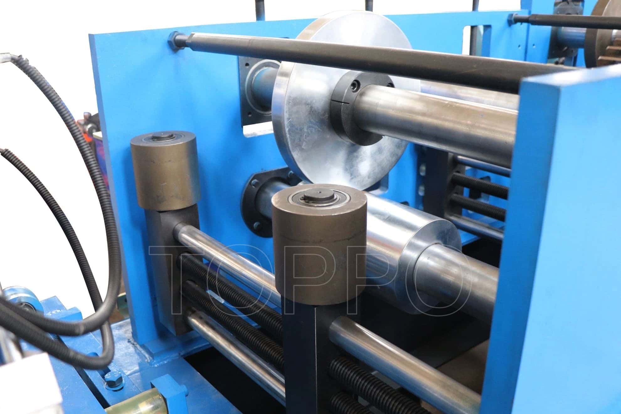 Automatic CZU Purlin Roll Forming Machine with Hydraulic Punching