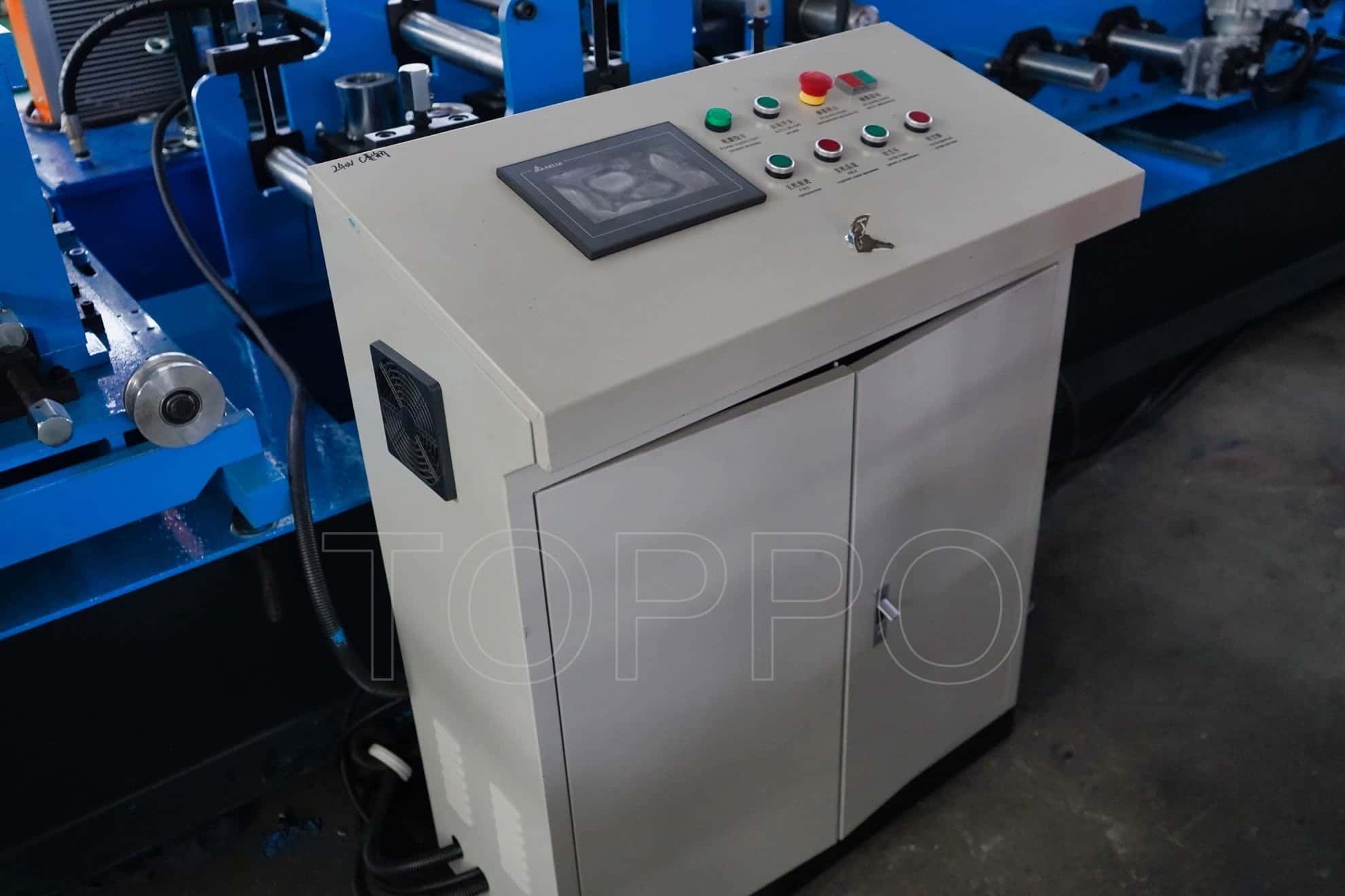 Advanced Automatic CZU Purlin Roll Forming Machine with Online Punching