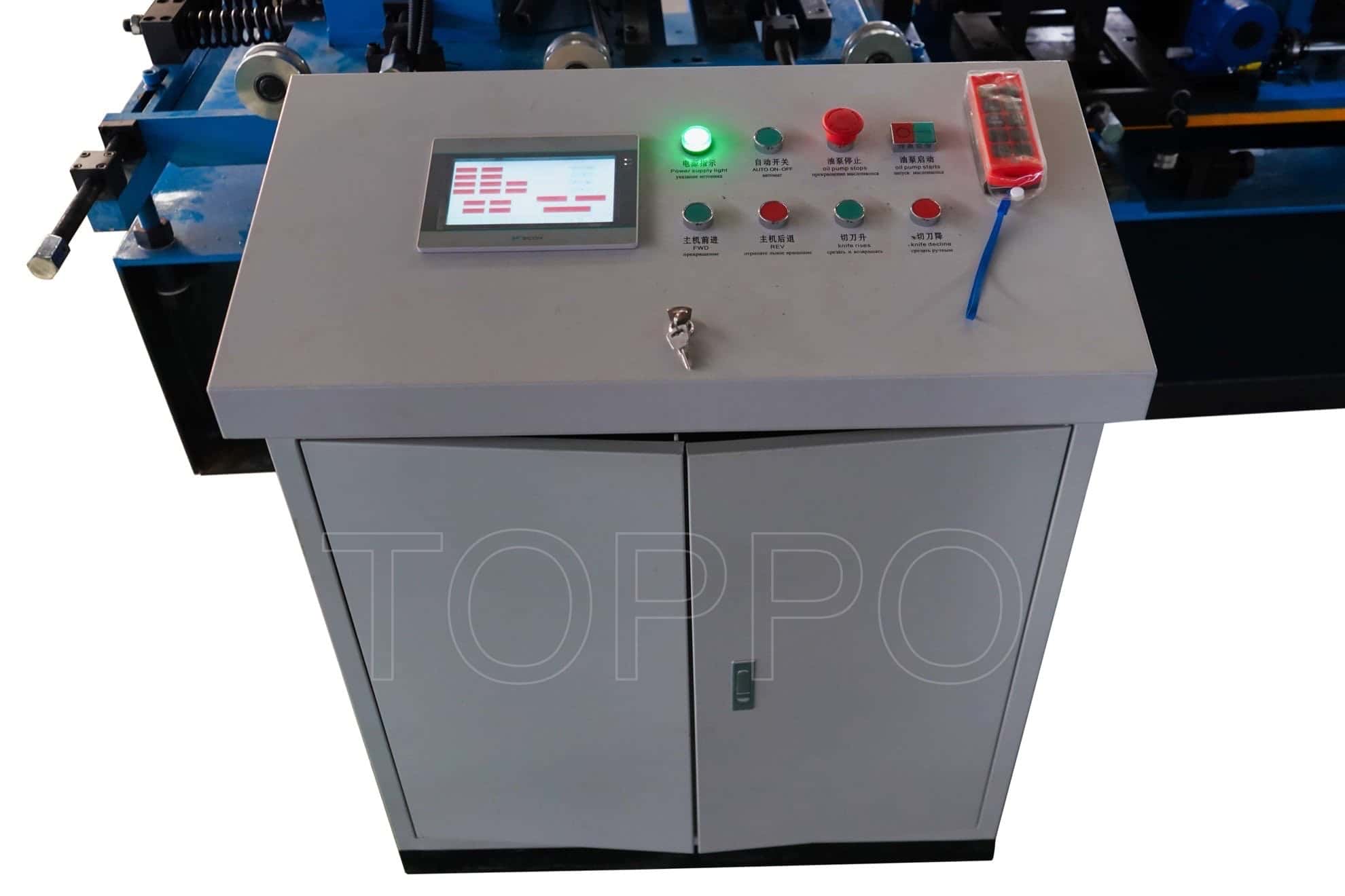 Automatic CZU Purlin Roll Forming Machine with Hydraulic Pre-Punching