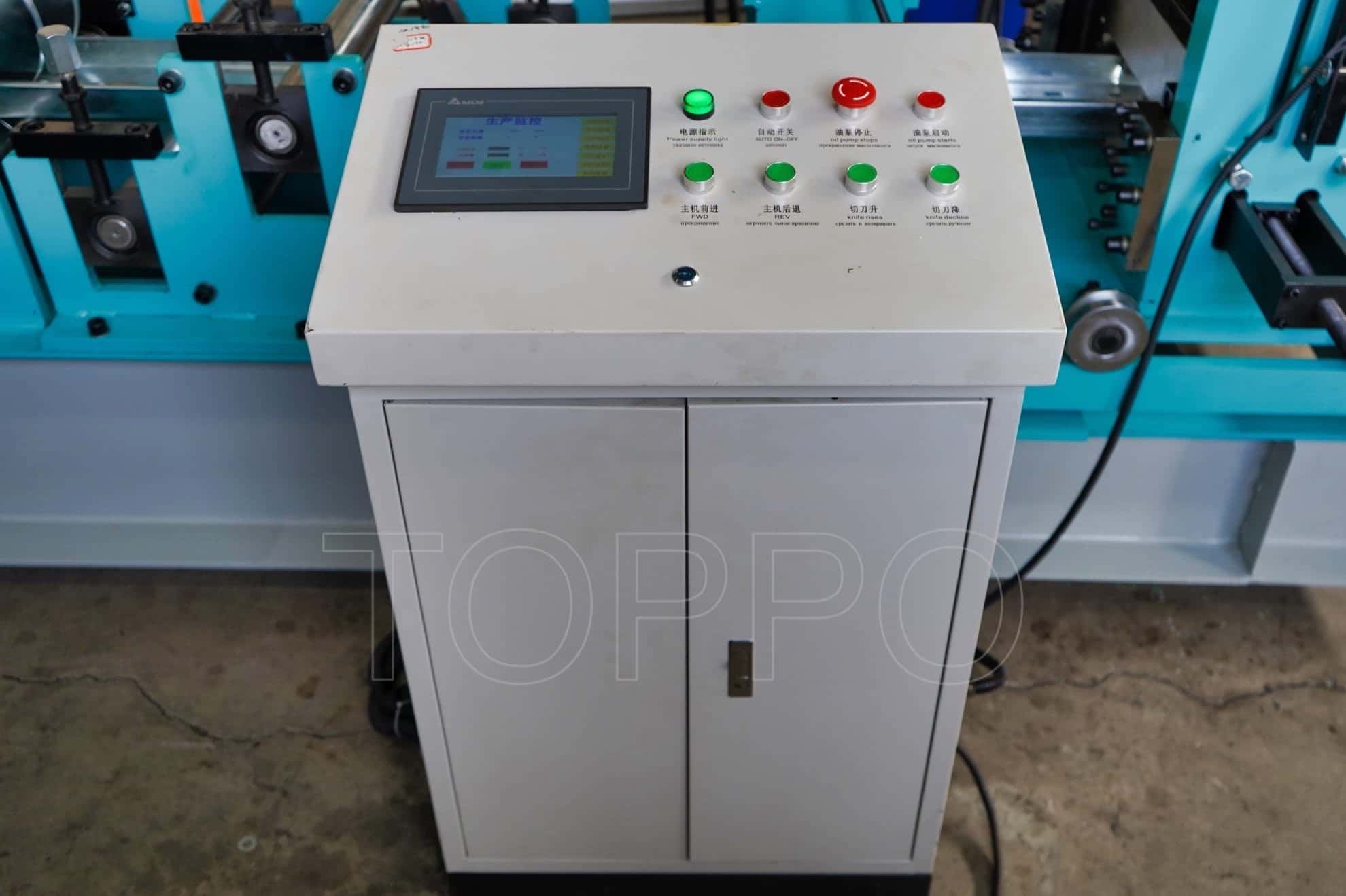 High Speed CZU Purlin Roll Forming Machine with Hydraulic Cutting