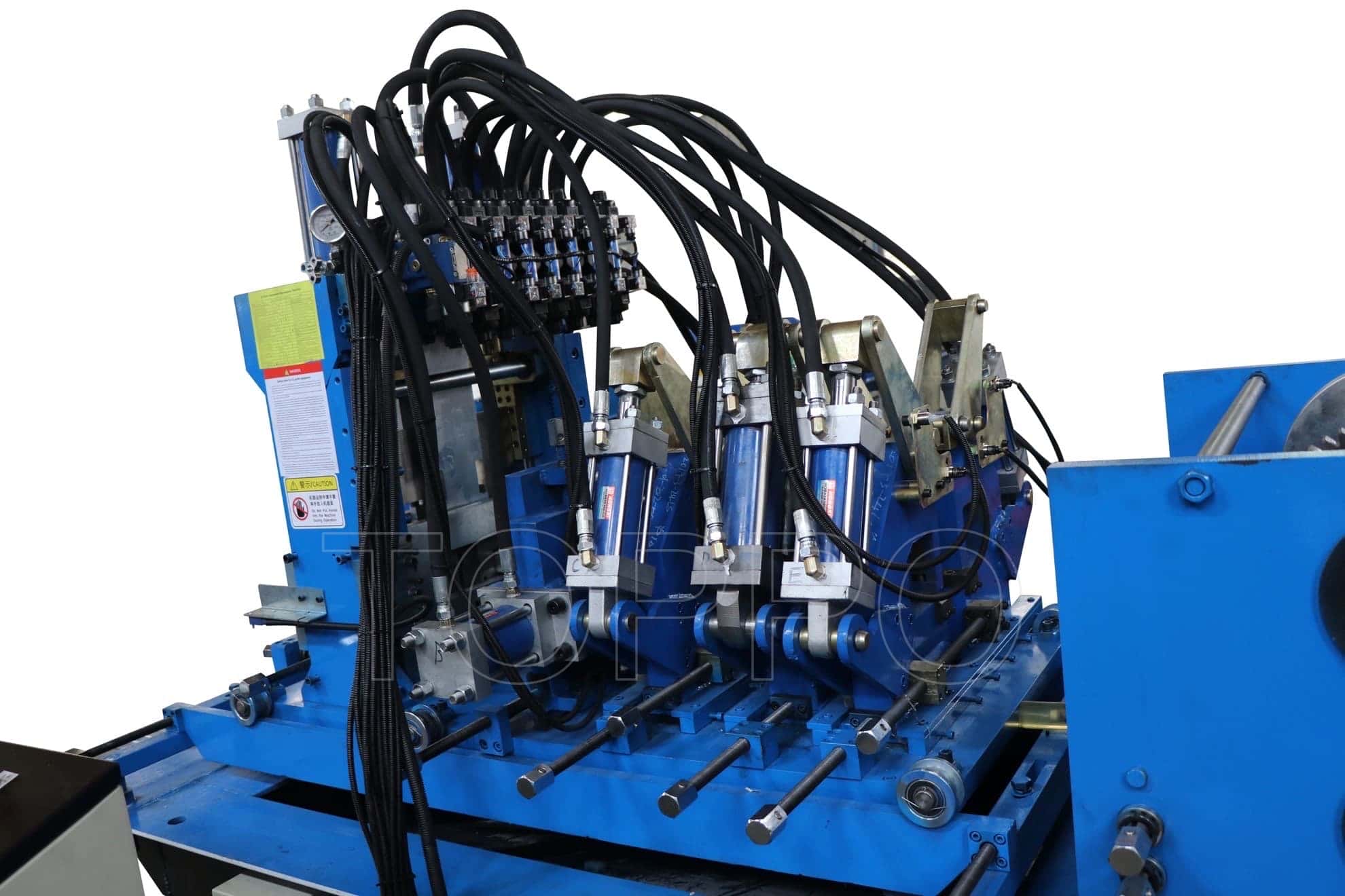 Automatic CZU Purlin Roll Forming Machine with Servo Feeding and Punching