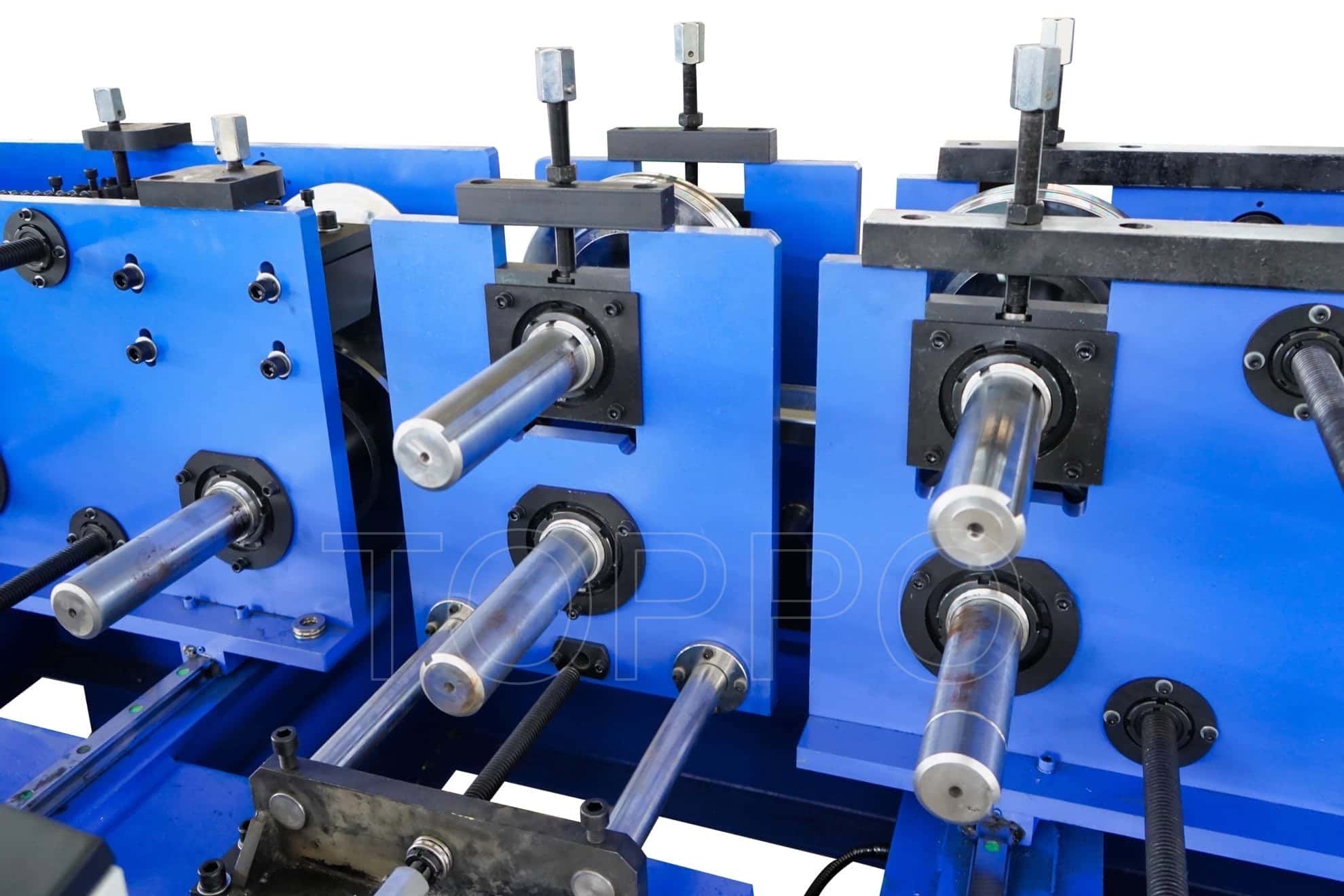 Industrial Automatic CZU Purlin Roll Forming Machine with Integrated Punching