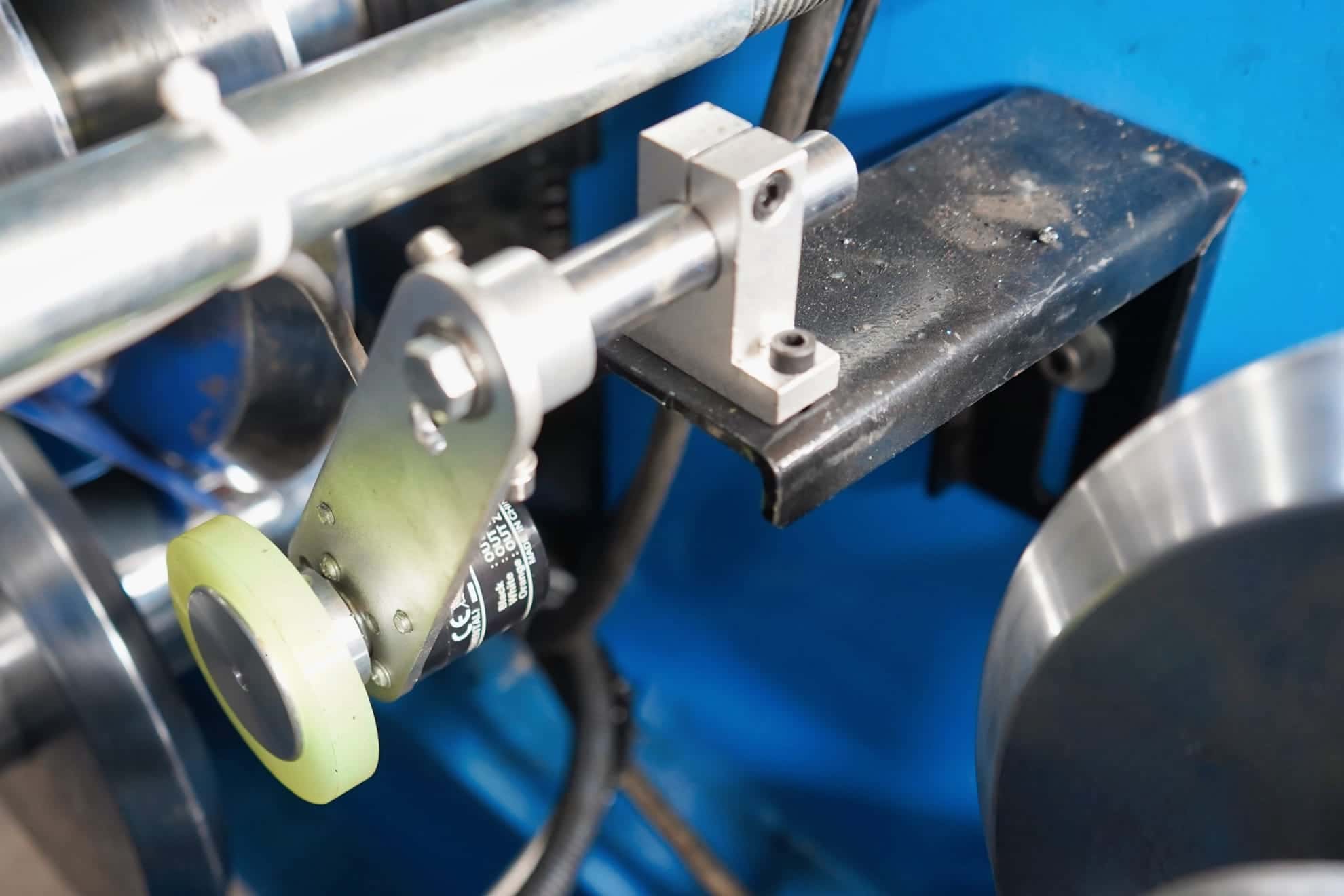 Automated Ridge Cap Roll Forming Machine with PLC Touch Panel