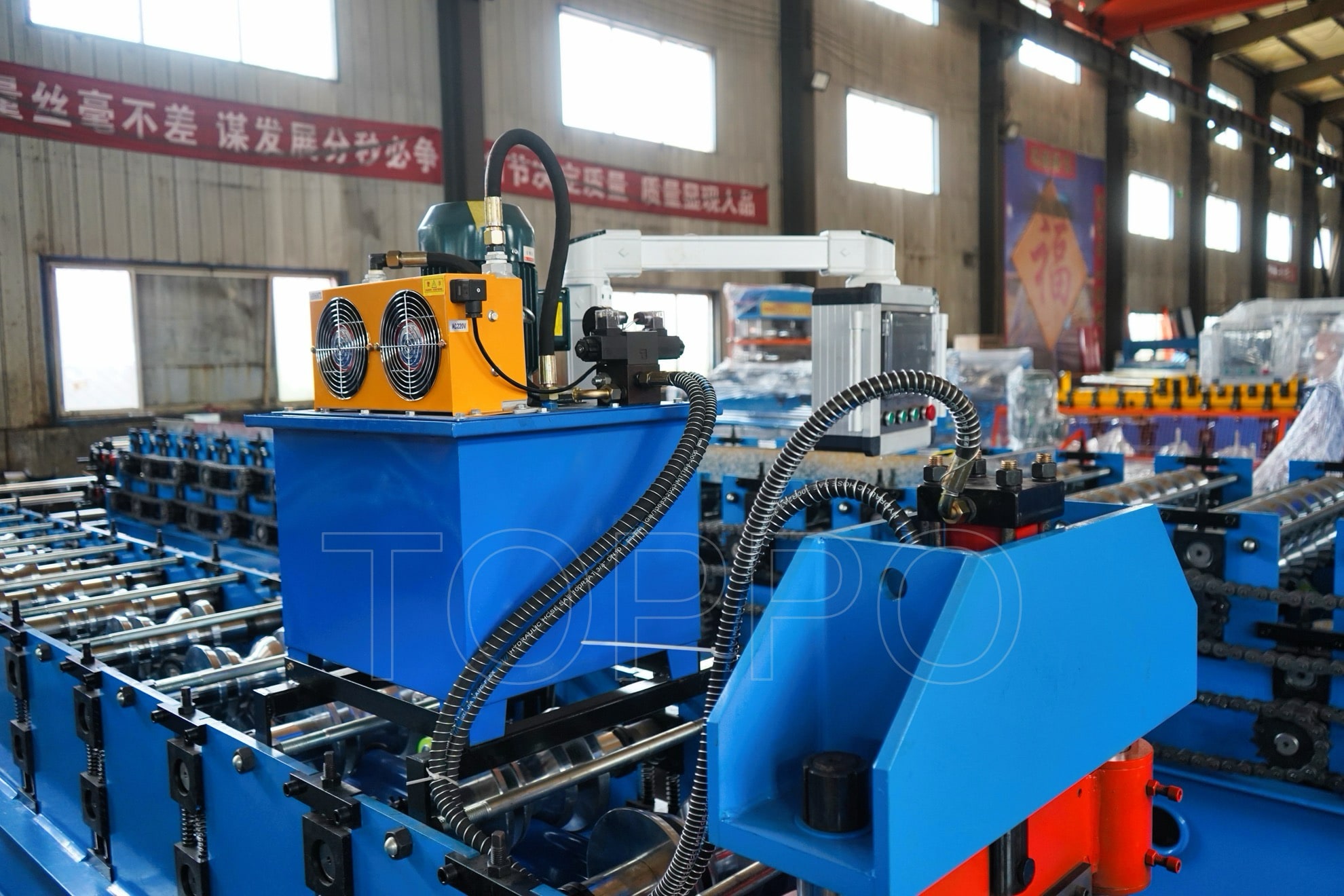 Precision Ridge Cap Roll Forming Machine for Metal Roof Caps