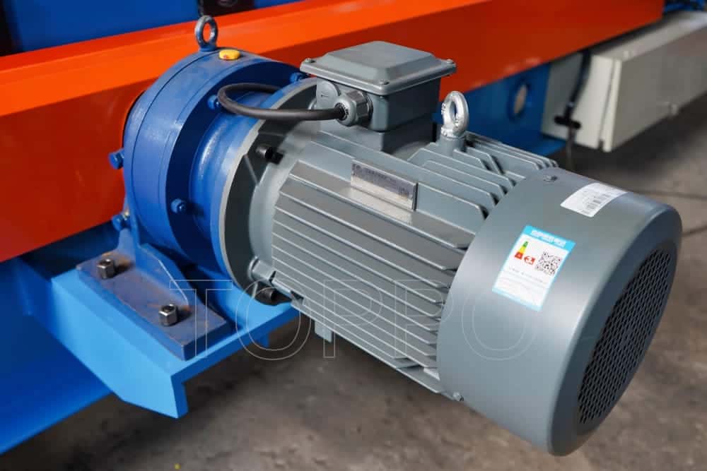 Automated Ridge Cap Roll Forming Machine with PLC Touch Panel