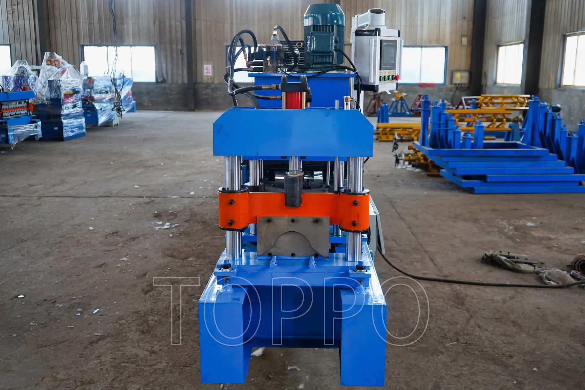 Advanced Ridge Cap Roll Forming Machine with Digital Control