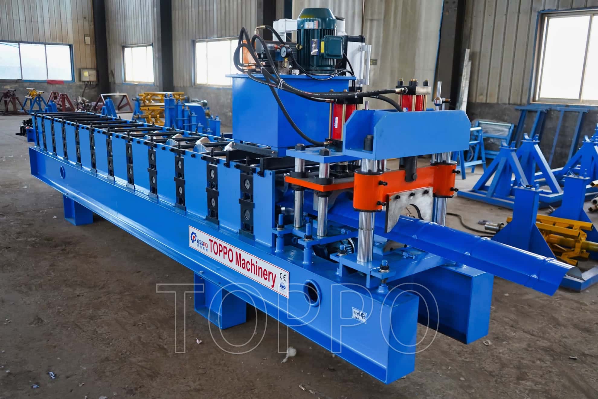 Advanced Ridge Cap Roll Forming Machine with Digital Control
