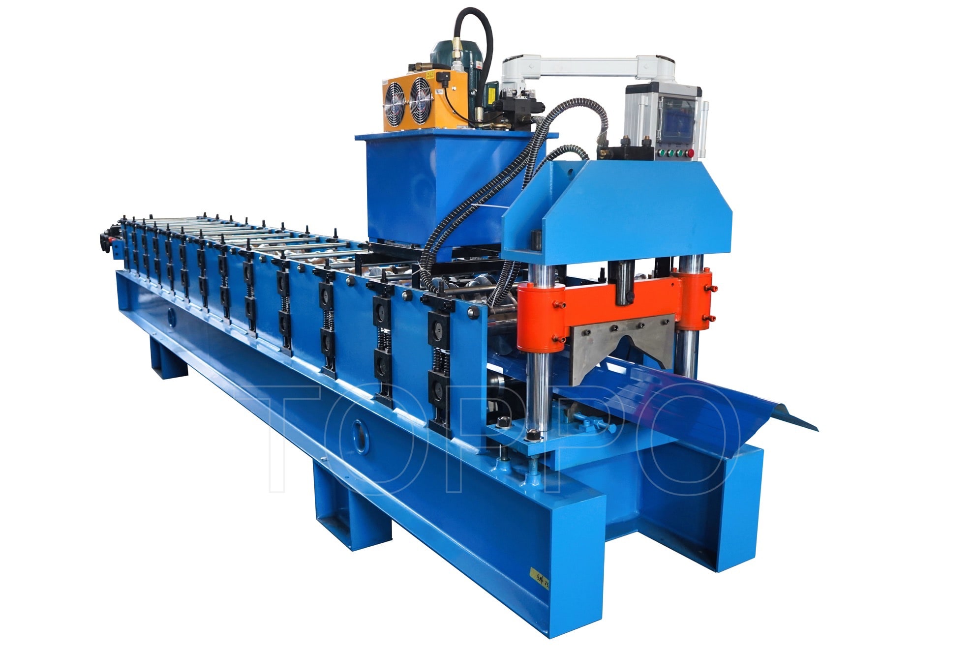 Precision Ridge Cap Roll Forming Machine for Metal Roof Caps