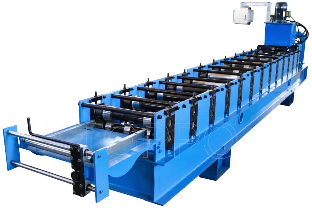 Efficient Ridge Cap Roll Forming Machine for Steel Roofing