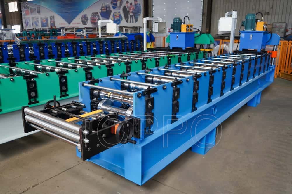 High-Speed Ridge Cap Roll Forming Machine for Metal Roofing