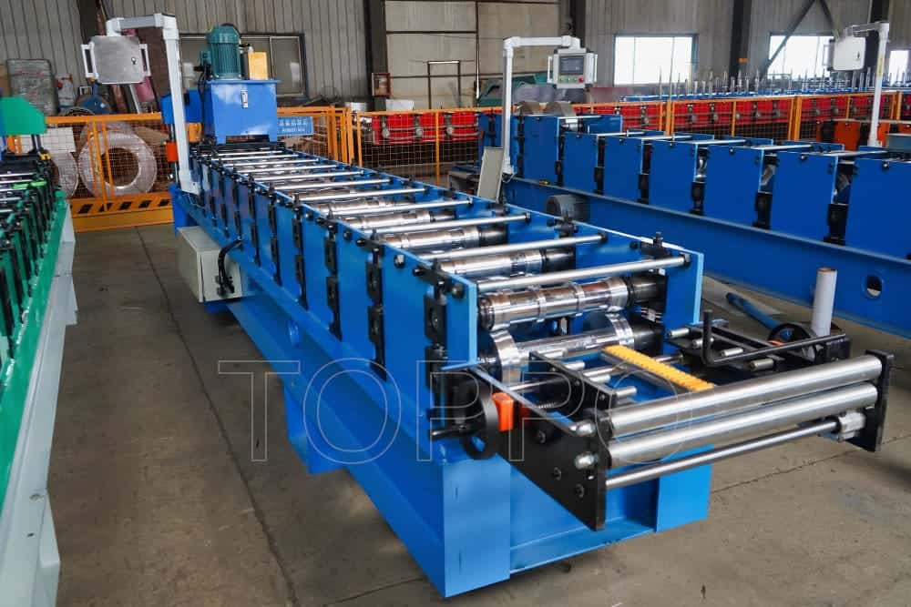 High-Speed Ridge Cap Roll Forming Machine for Metal Roofing