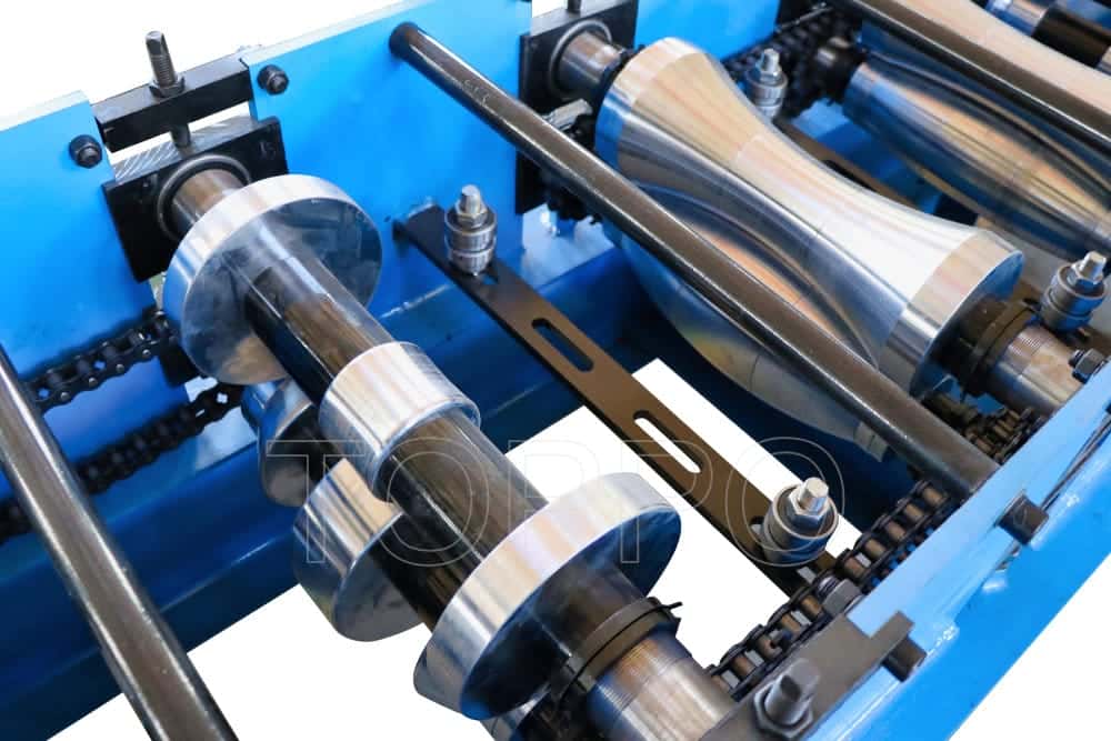 Efficient Ridge Cap Roll Forming Machine for Steel Roofing