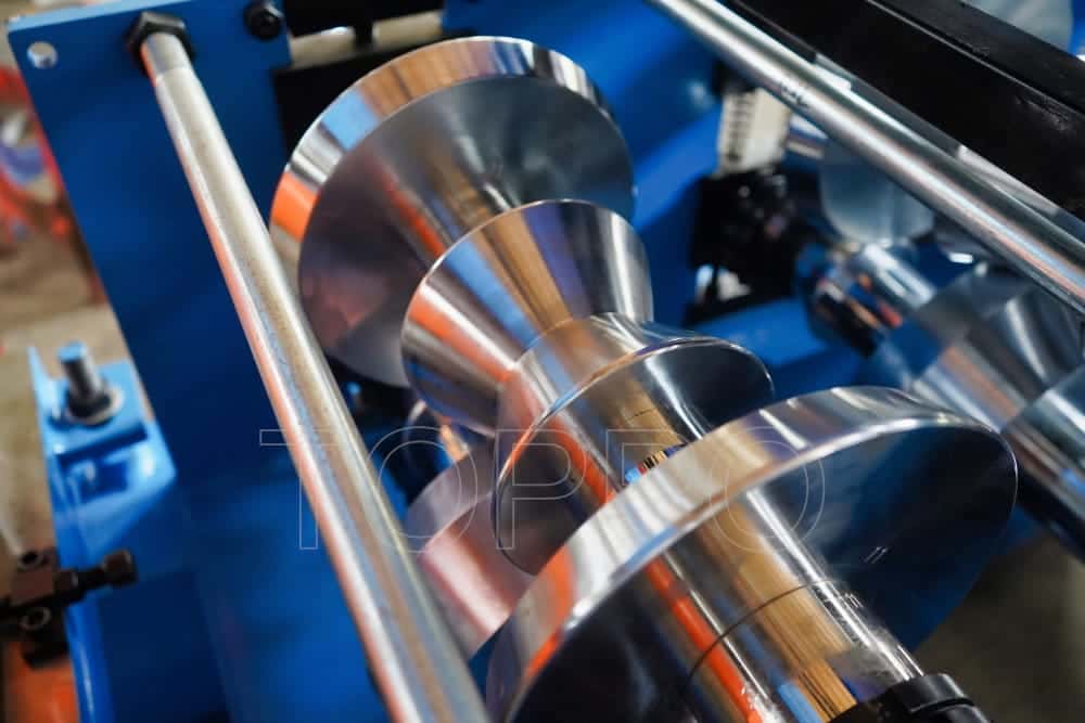 High-Speed Ridge Cap Roll Forming Machine for Metal Roofing