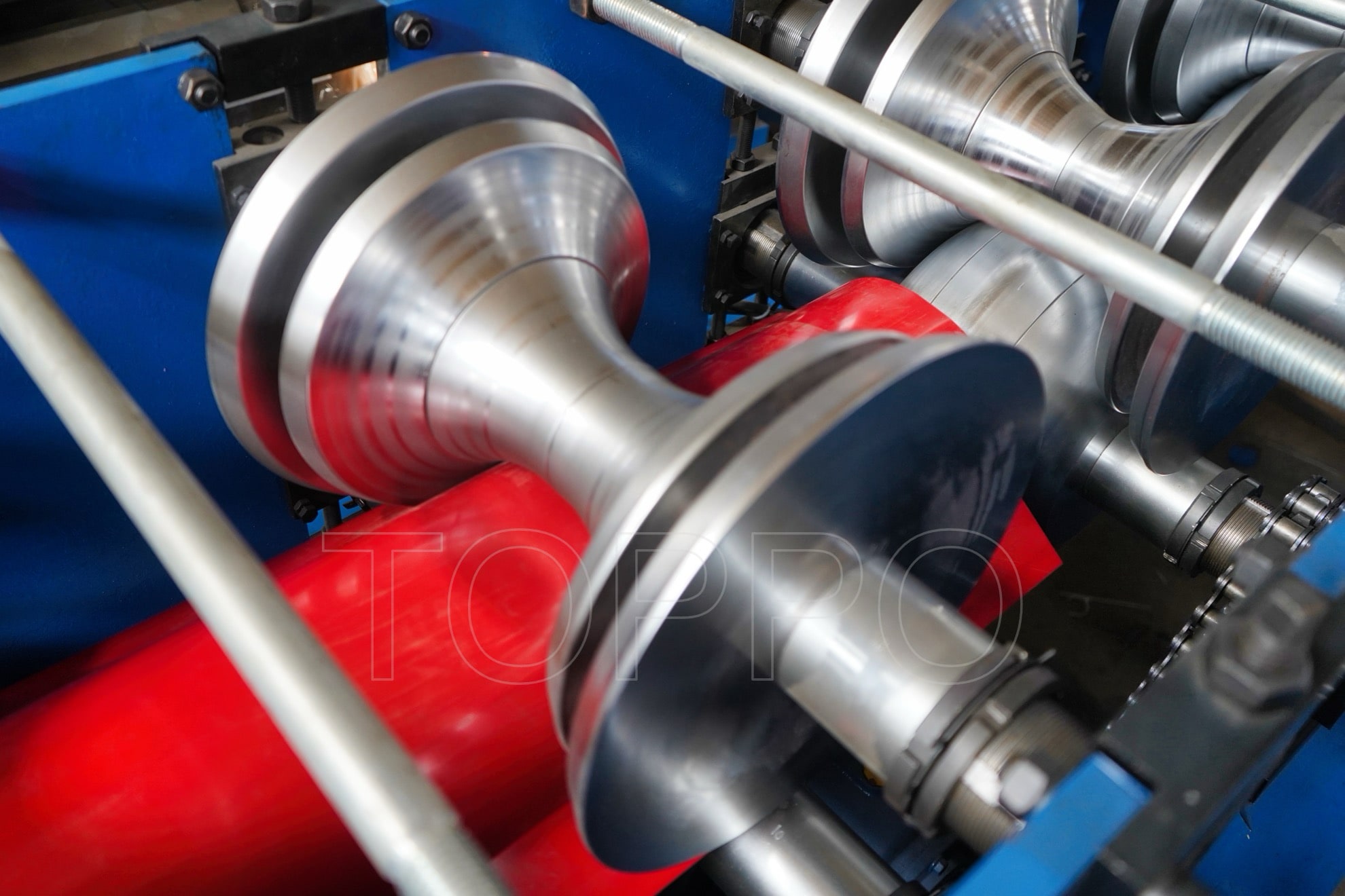 Fully Automatic Ridge Cap Roll Forming Machine with Touch Screen