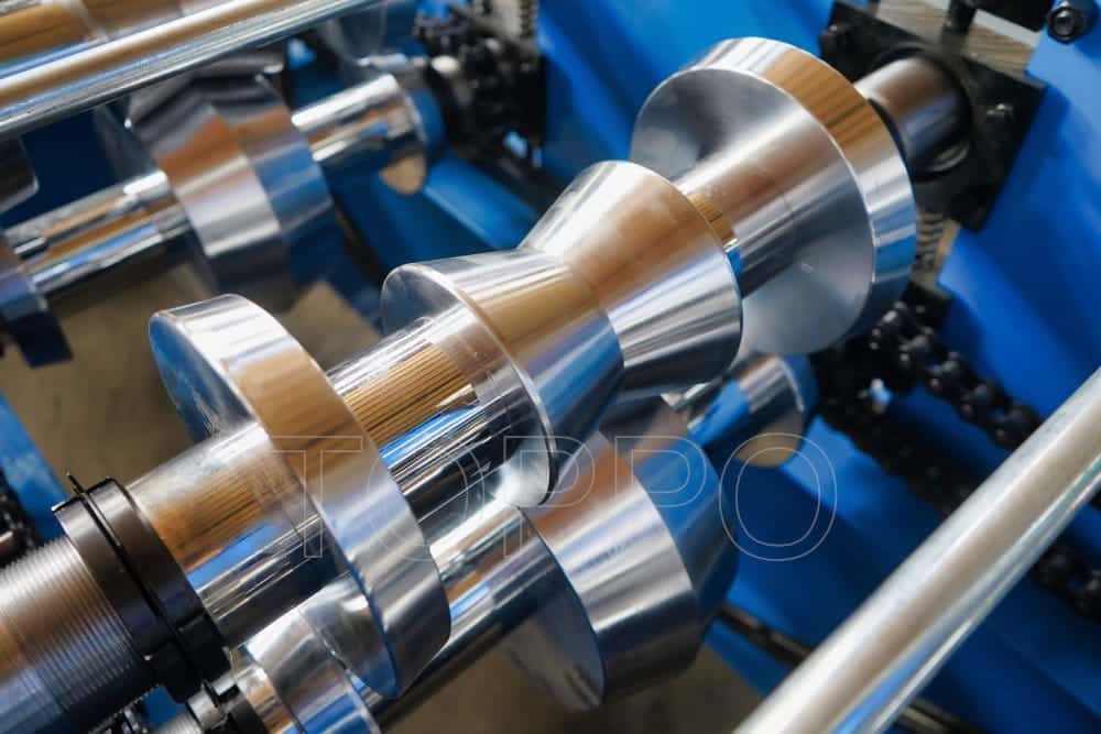 High-Speed Ridge Cap Roll Forming Machine for Metal Roofing