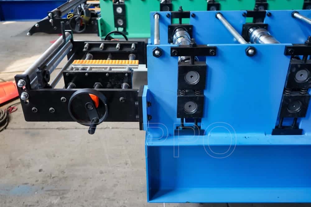High-Speed Ridge Cap Roll Forming Machine for Metal Roofing