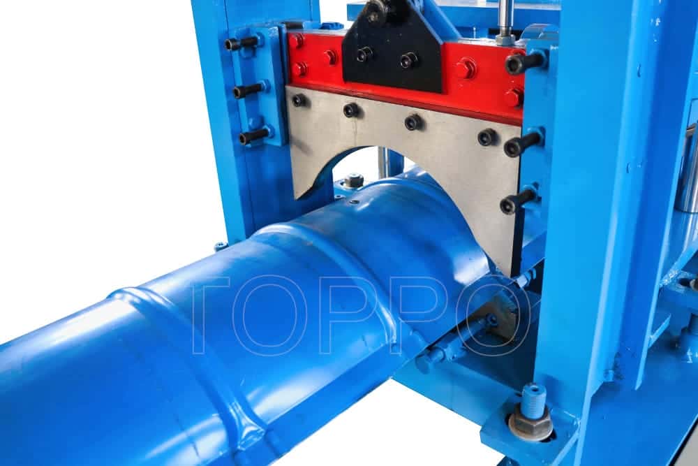 Efficient Ridge Cap Roll Forming Machine for Steel Roofing