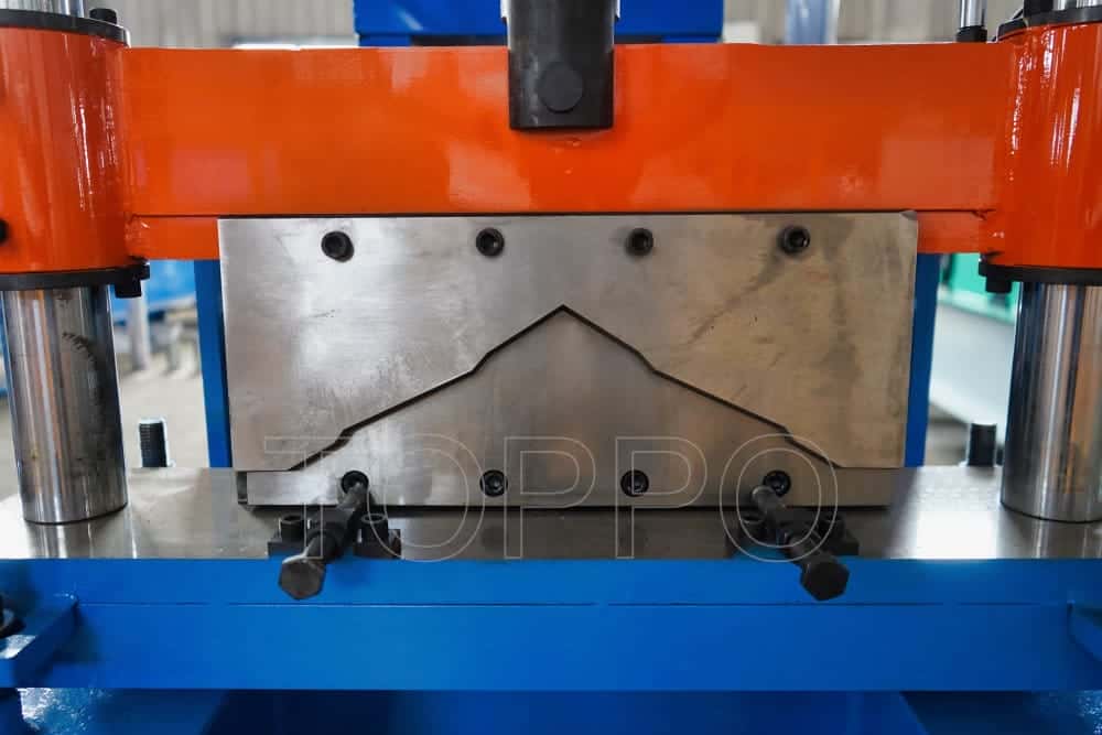 High-Speed Ridge Cap Roll Forming Machine for Metal Roofing
