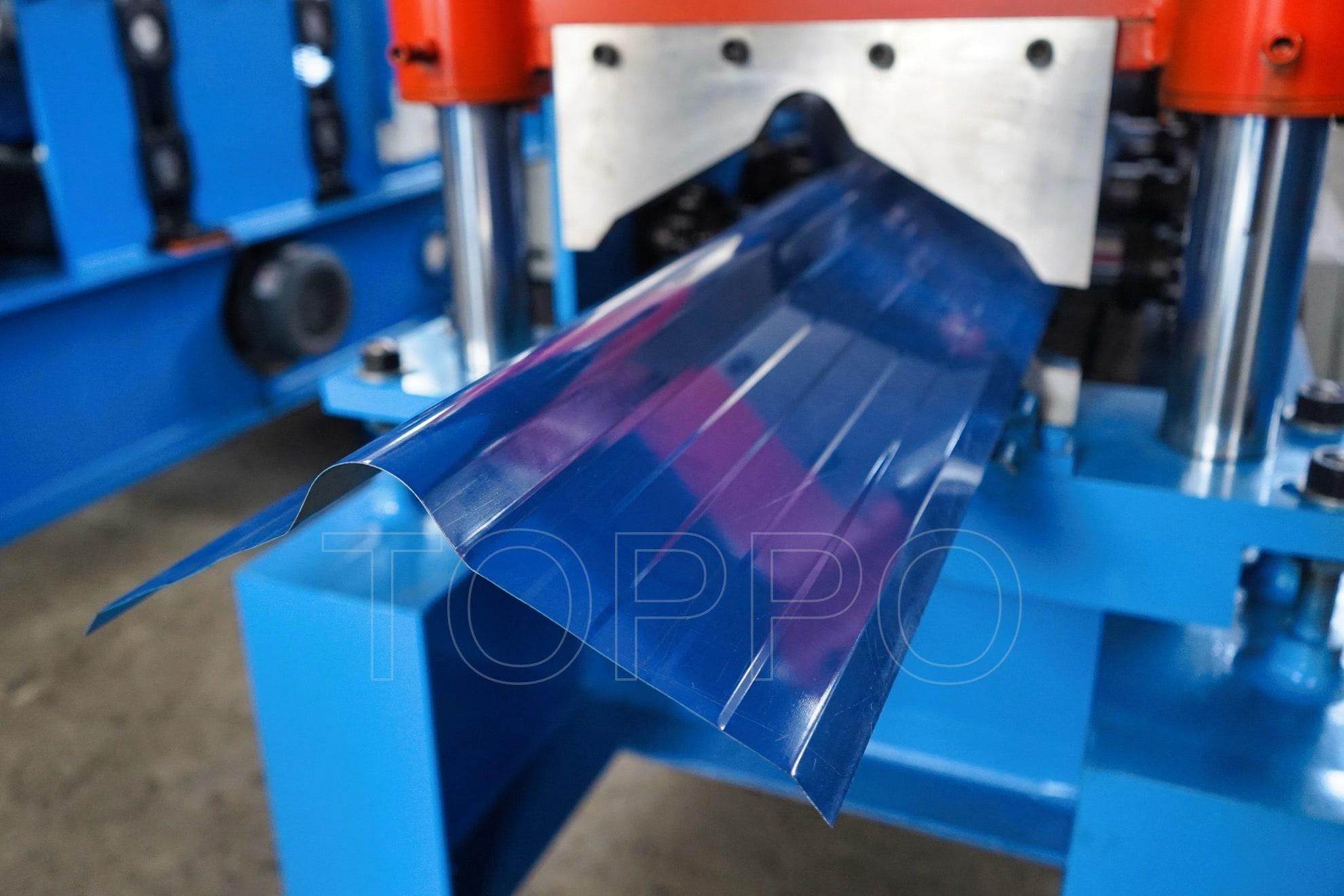 Precision Ridge Cap Roll Forming Machine for Metal Roof Caps