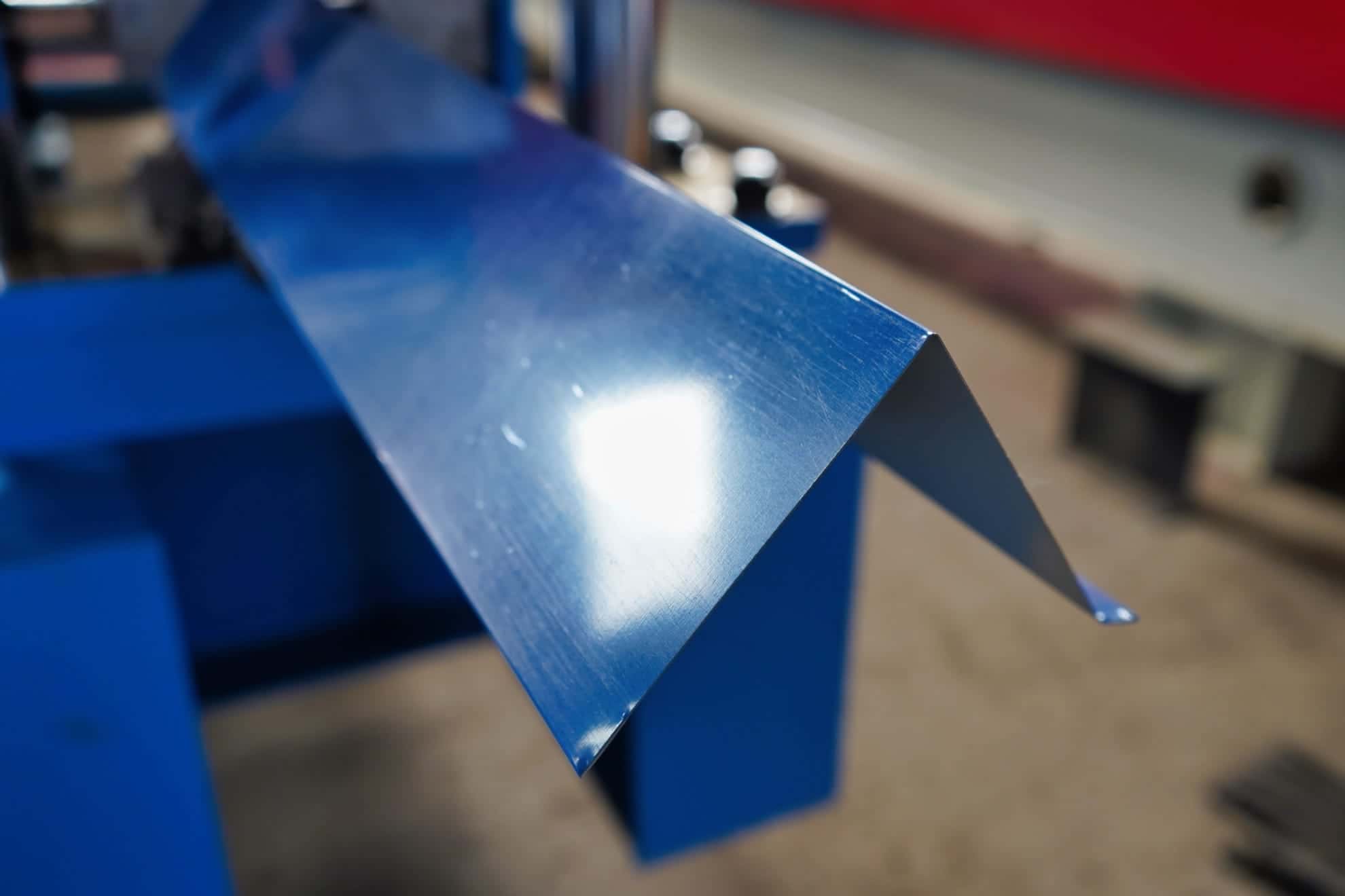 Automated Ridge Cap Roll Forming Machine with PLC Touch Panel