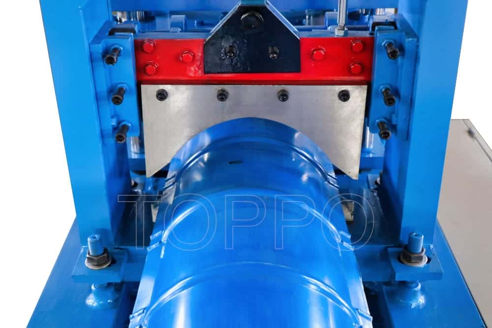 Efficient Ridge Cap Roll Forming Machine for Steel Roofing