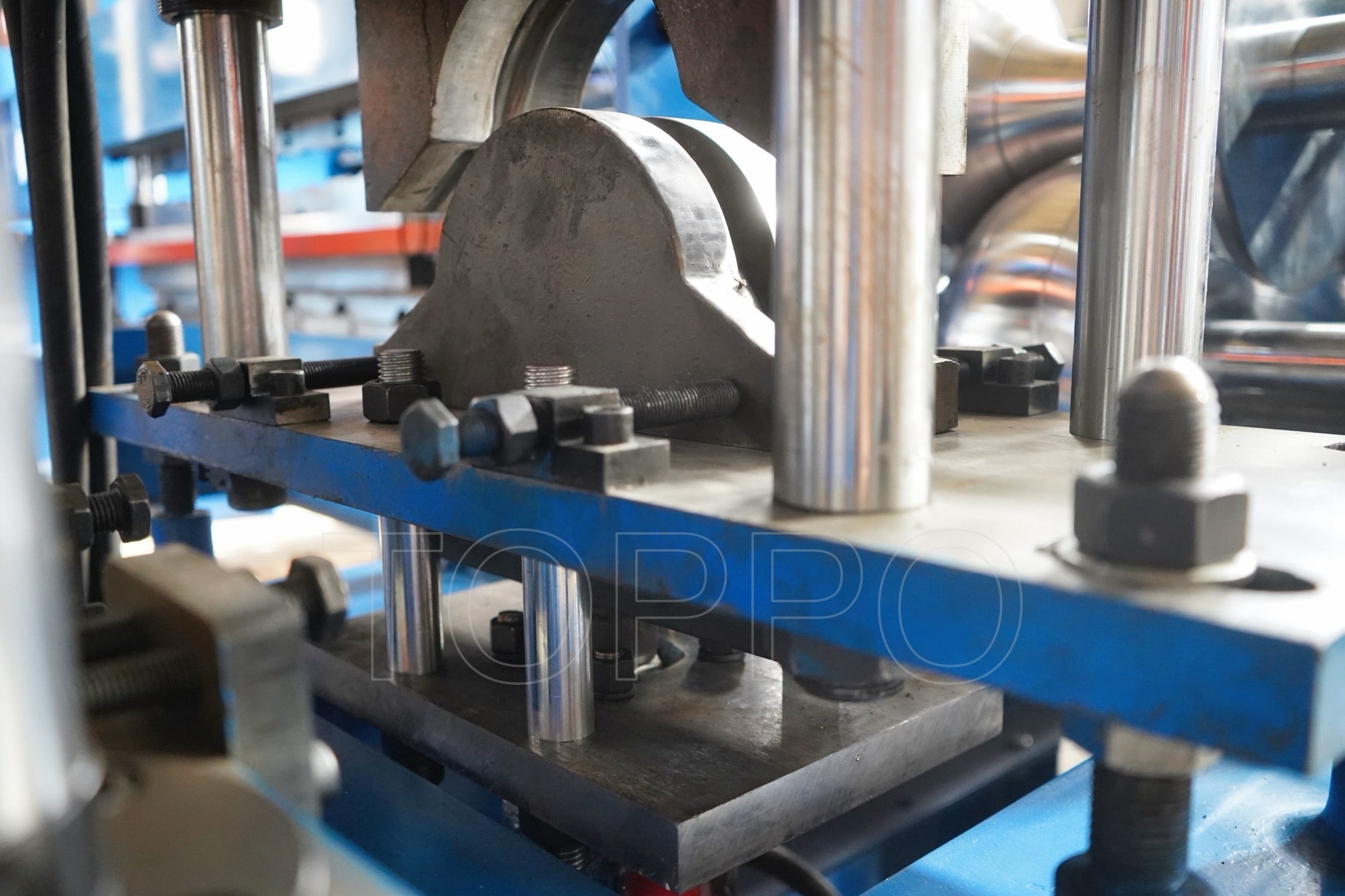 Fully Automatic Ridge Cap Roll Forming Machine with Touch Screen