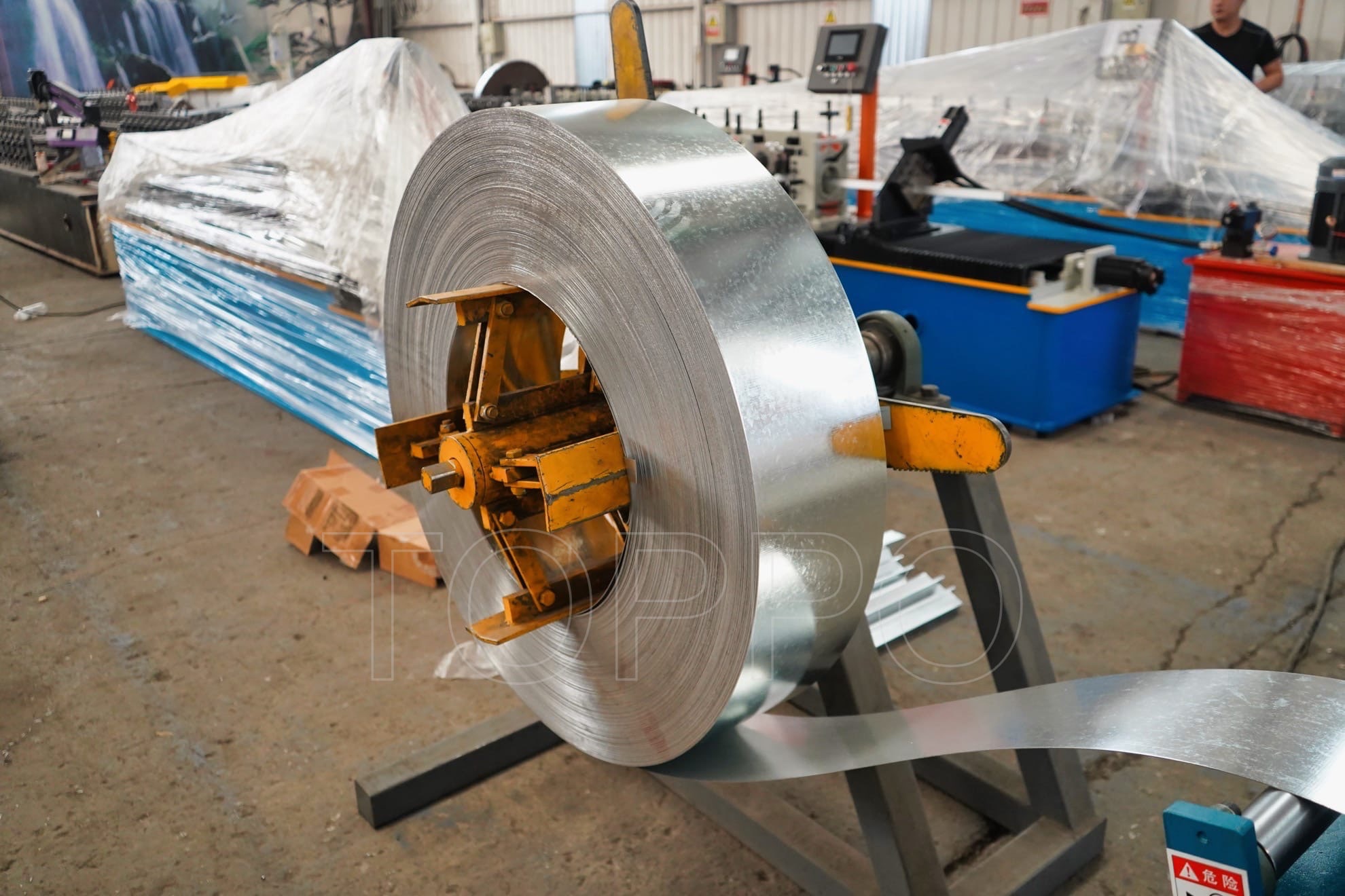 High-Speed Shutter Door Frame Roll Forming Machine with Auto Size Adjustment