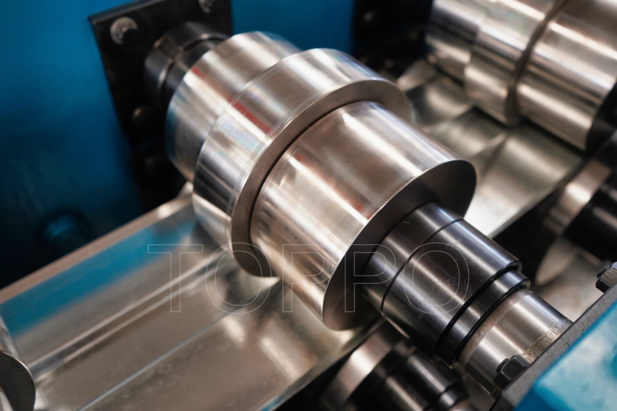 High-Speed Shutter Door Frame Roll Forming Machine with Auto Size Adjustment