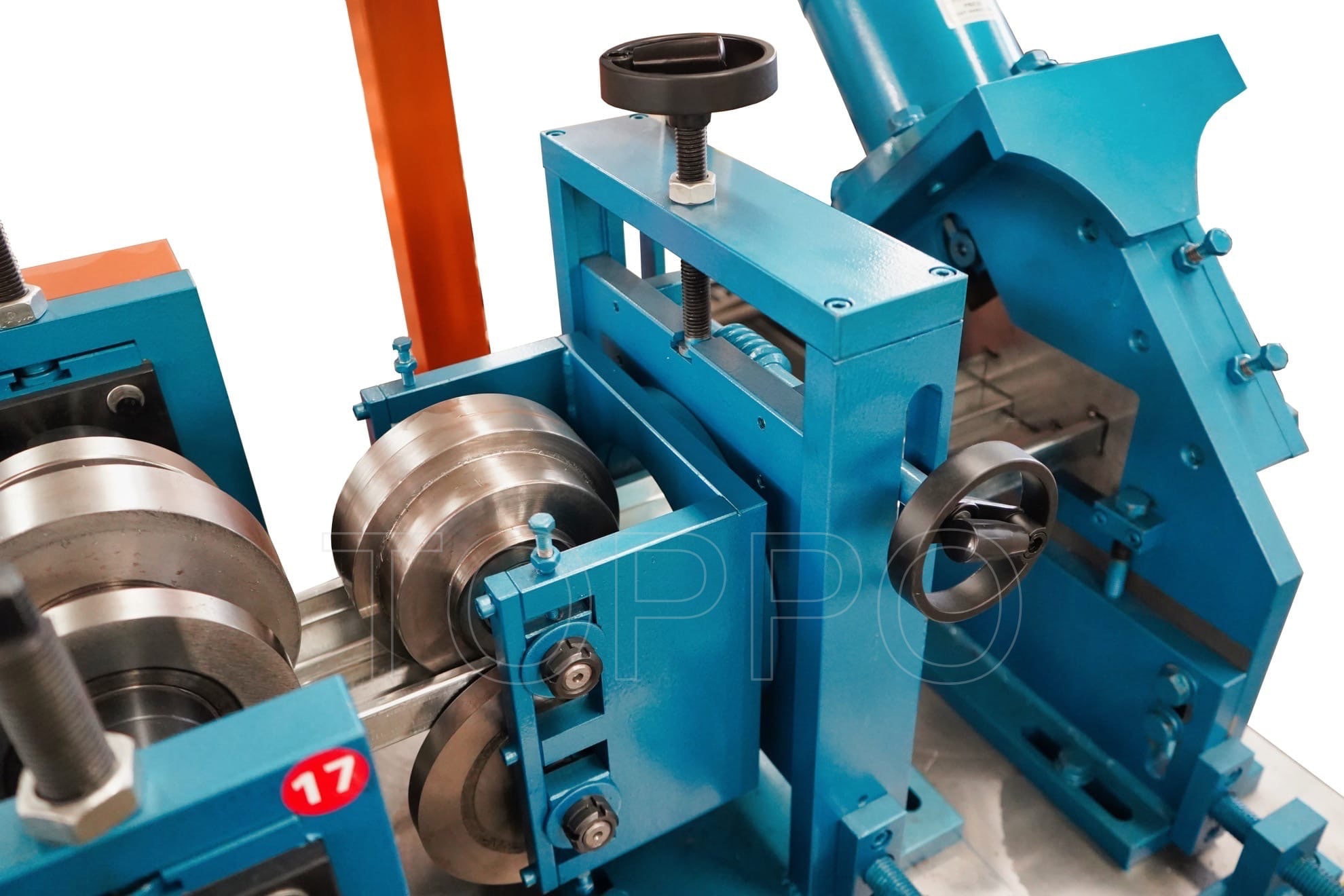 High-Speed Shutter Door Frame Roll Forming Machine with Auto Size Adjustment