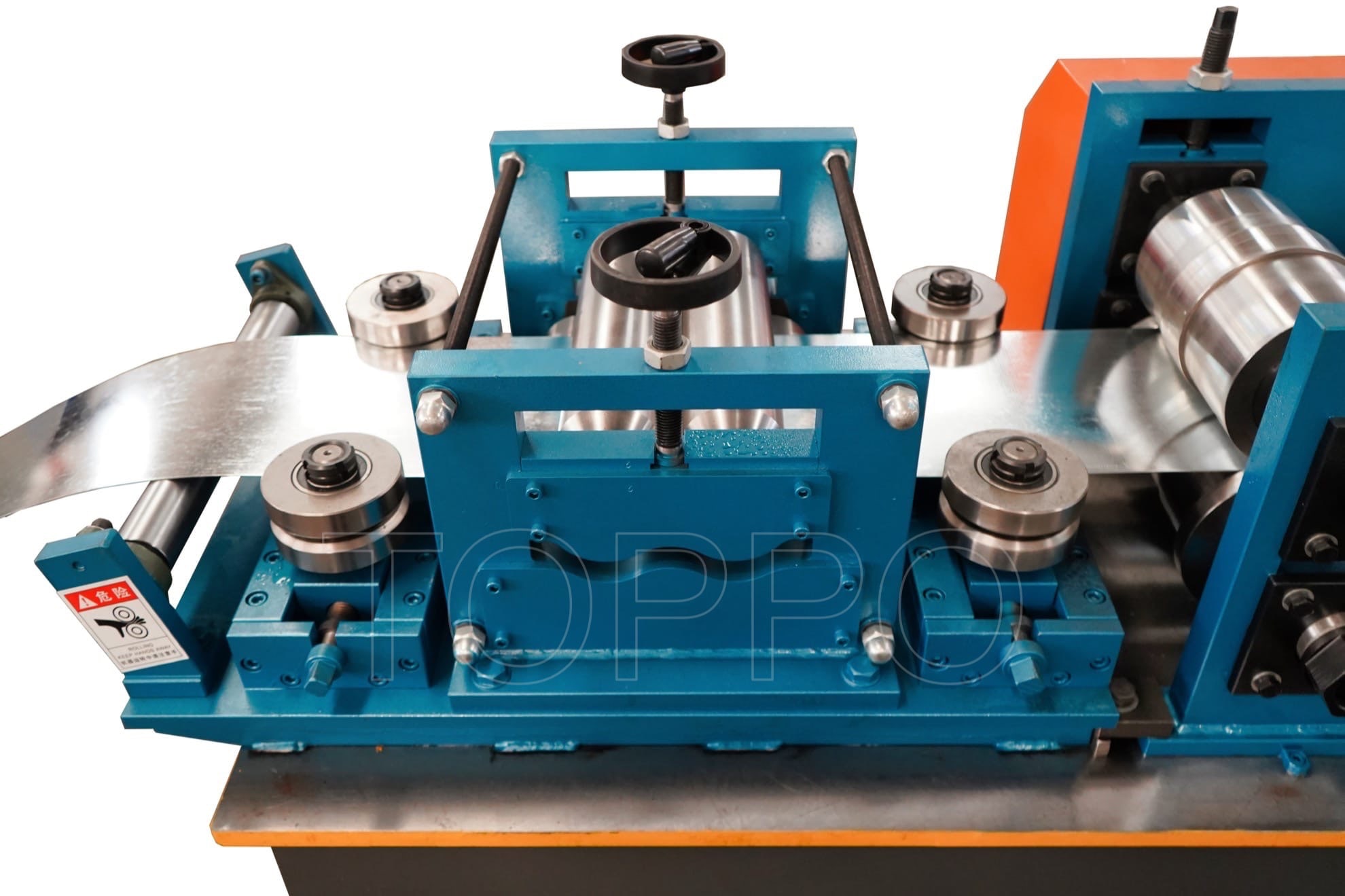 High-Speed Shutter Door Frame Roll Forming Machine with Auto Size Adjustment