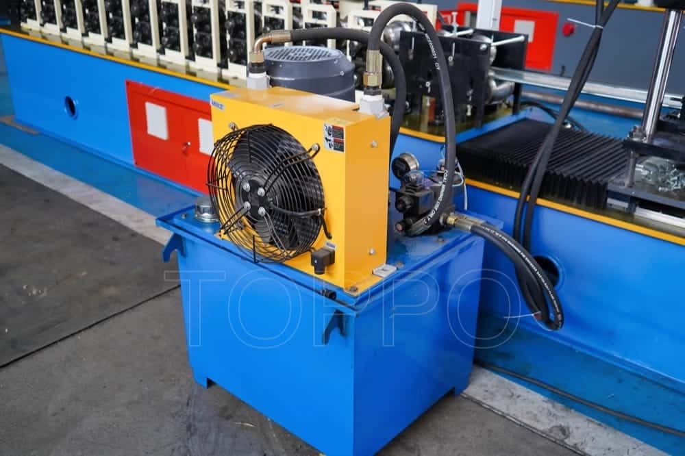 High-Precision Shutter Door Roll Forming Machine with Durable Roller System