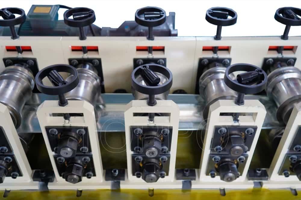 High-Precision Shutter Door Roll Forming Machine with Durable Roller System