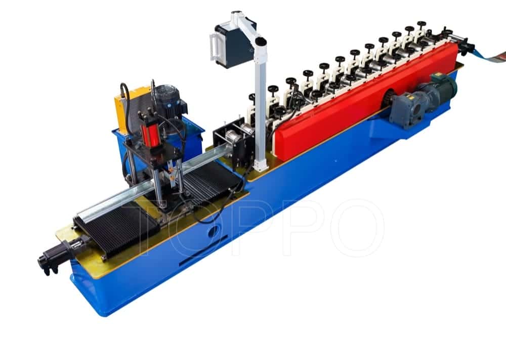High-Precision Shutter Door Roll Forming Machine with Durable Roller System