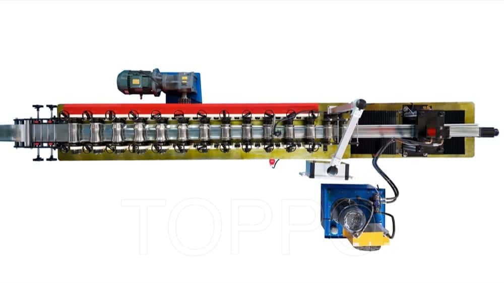 High-Precision Shutter Door Roll Forming Machine with Durable Roller System