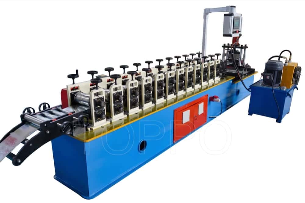 High-Precision Shutter Door Roll Forming Machine with Durable Roller System