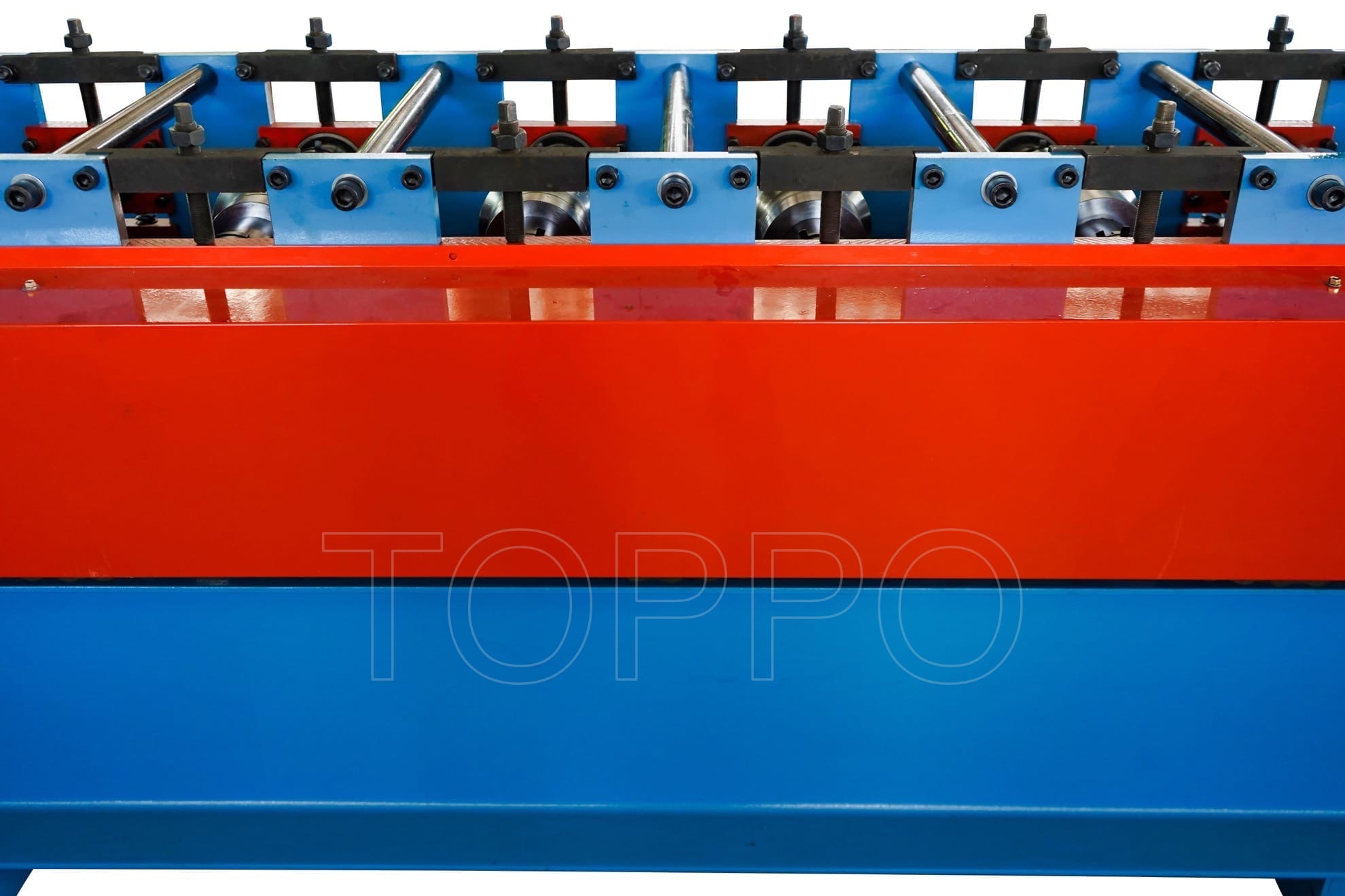 Compact Shutter Door Roll Forming Machine with PLC Control