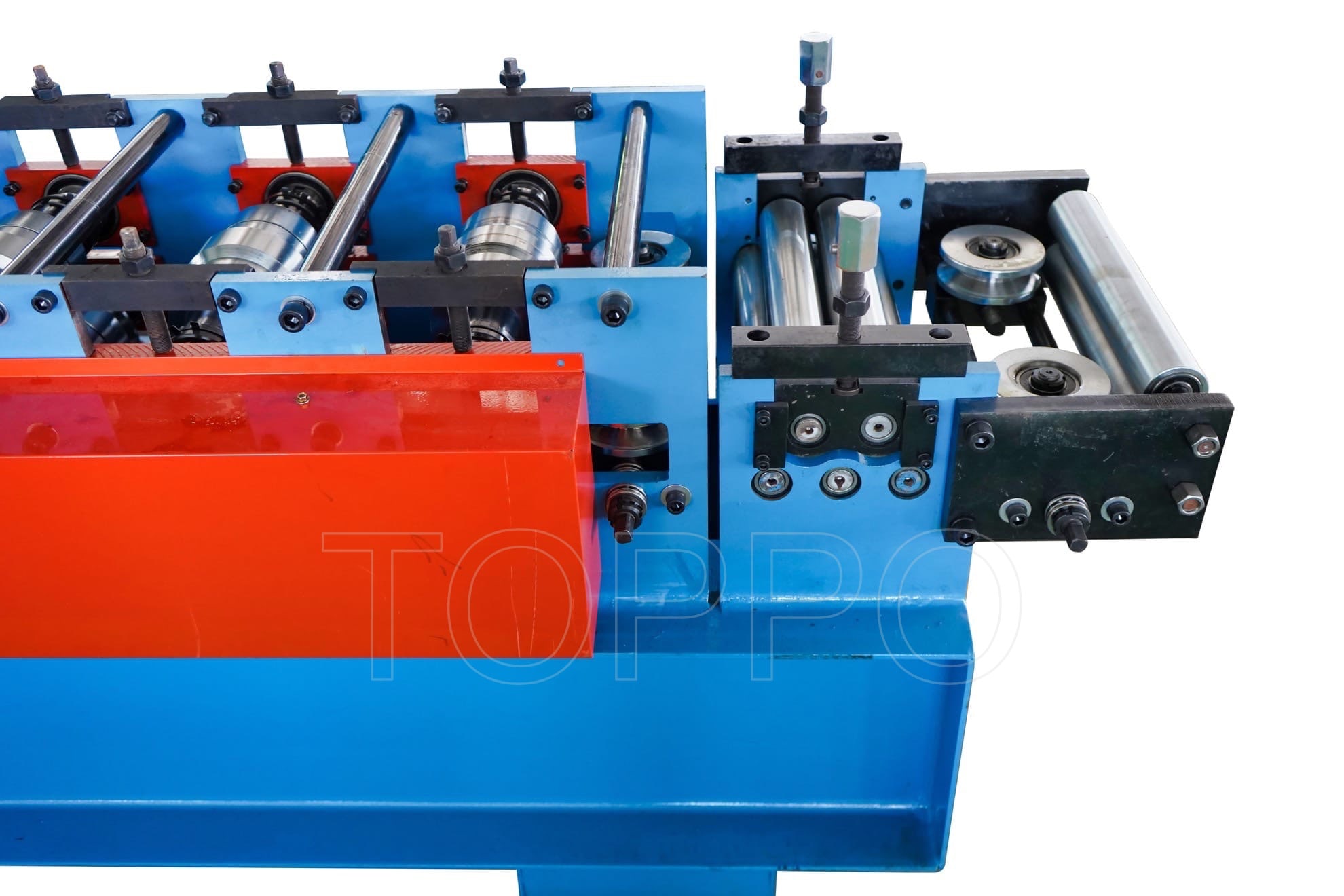 Compact Shutter Door Roll Forming Machine with PLC Control