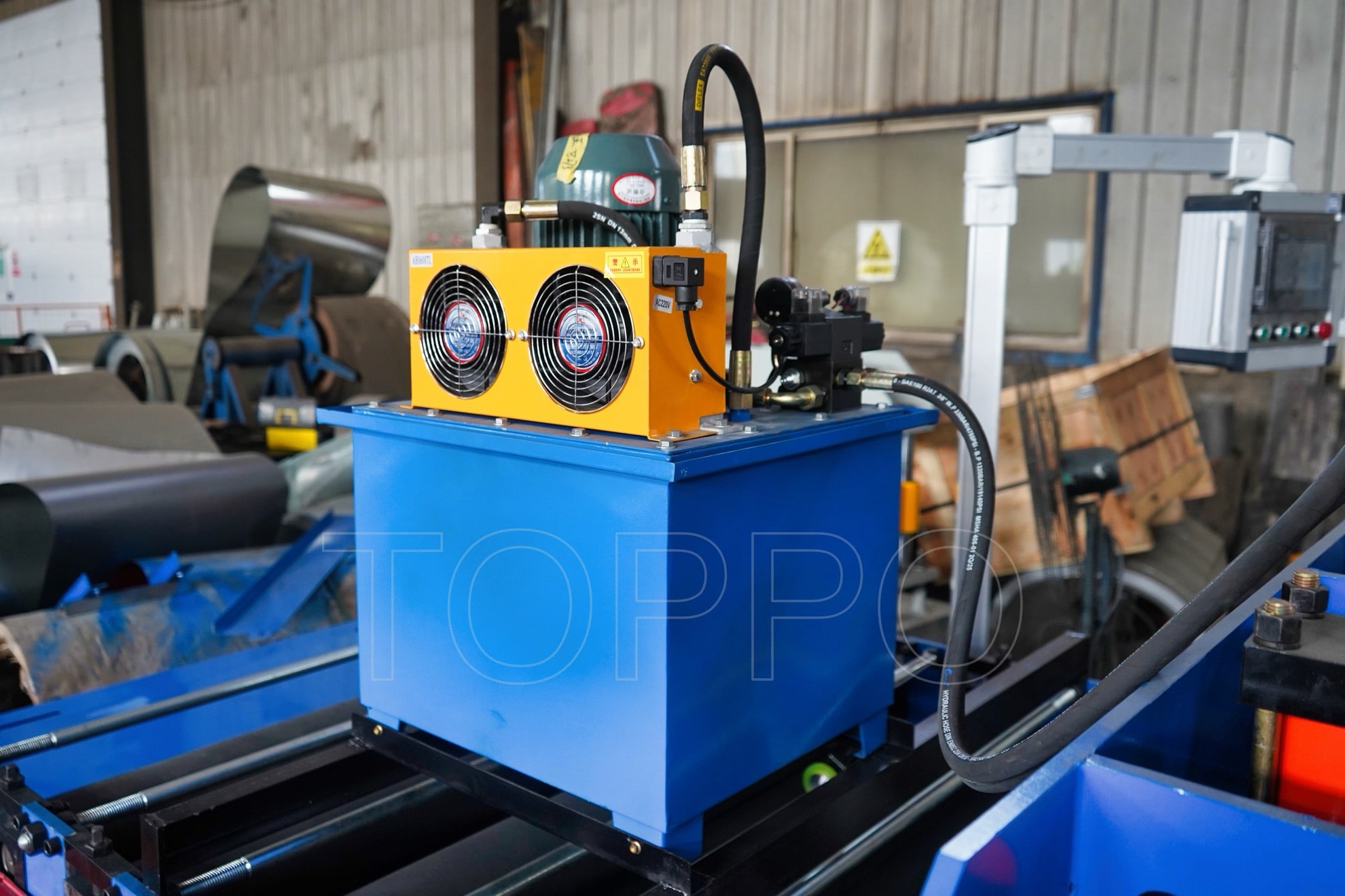 Heavy Gauge Cut to Length and Slitting Line for Wide Steel Coils