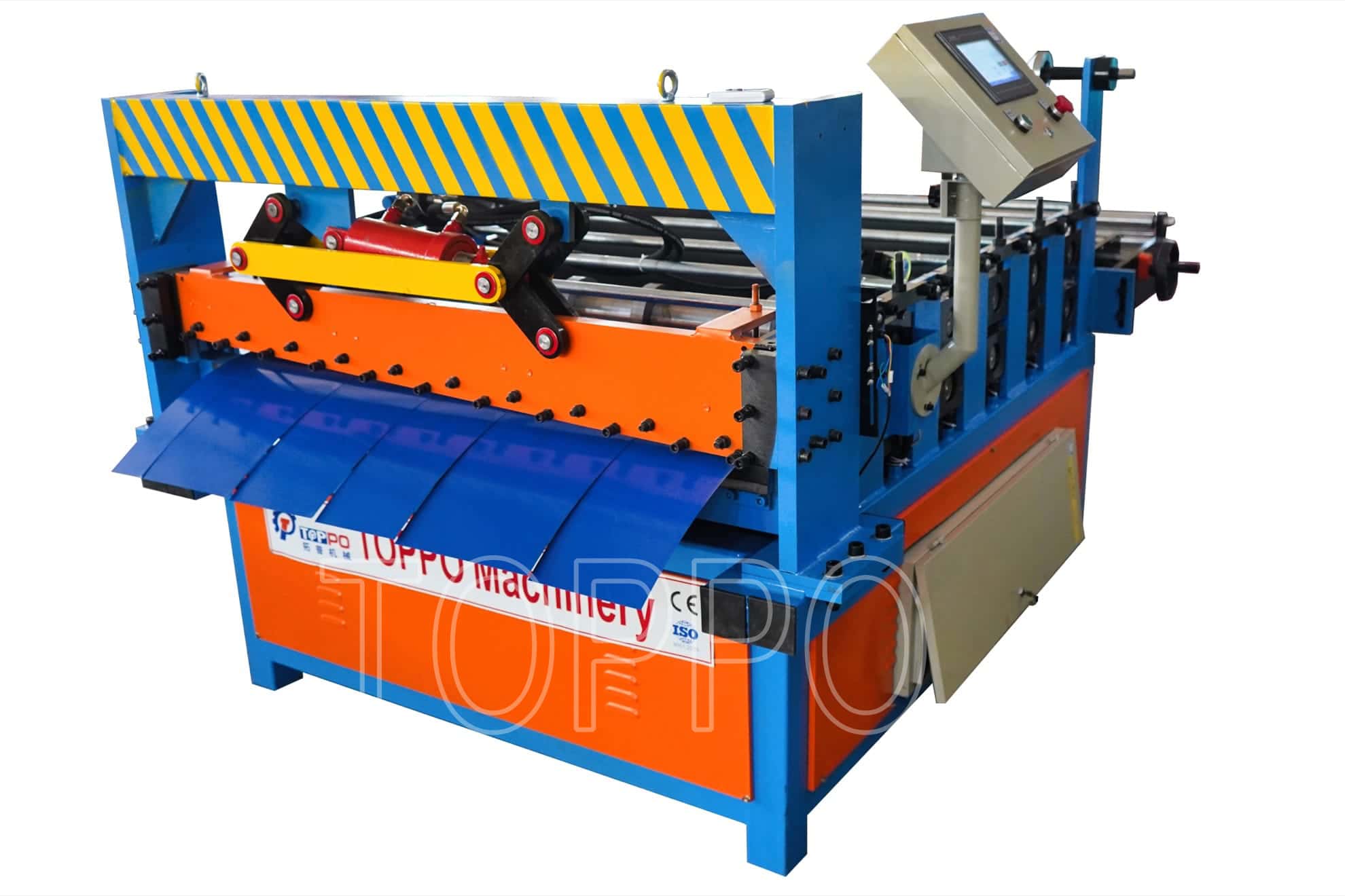 High-Precision Slitting and Cut to Length Roll Forming Line