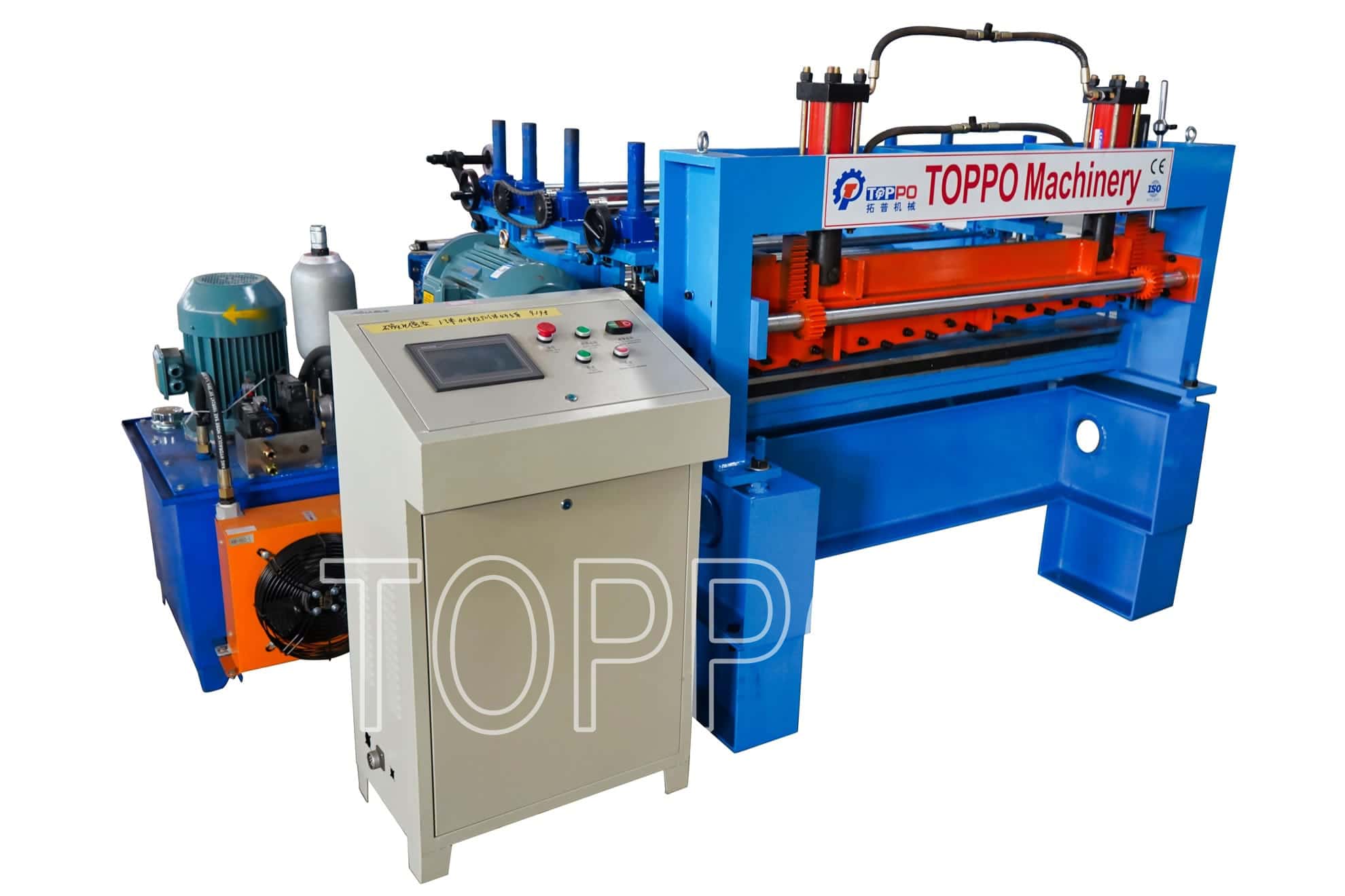 Automatic Coil Cut to Length Line Roll Forming Machine