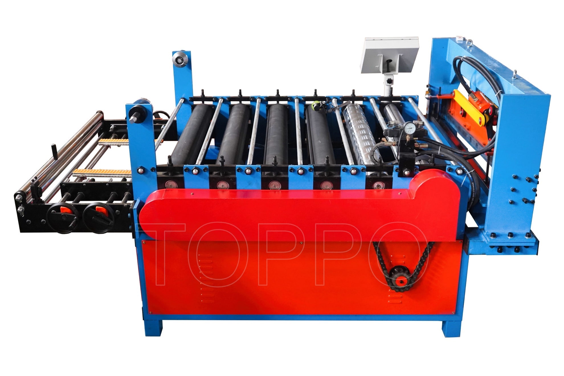 Full Line Cut to Length Coil Processing Machine with Hydraulic Decoiler
