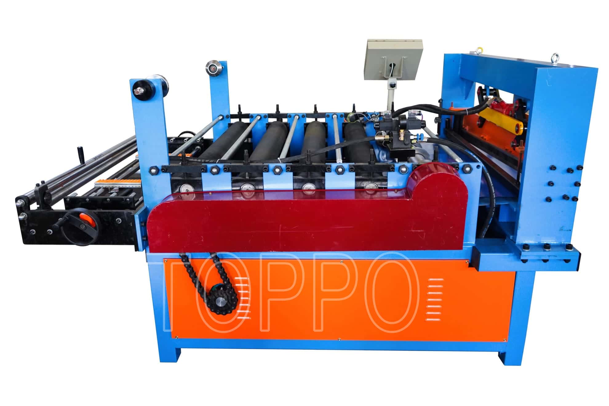 High-Precision Slitting and Cut to Length Roll Forming Line