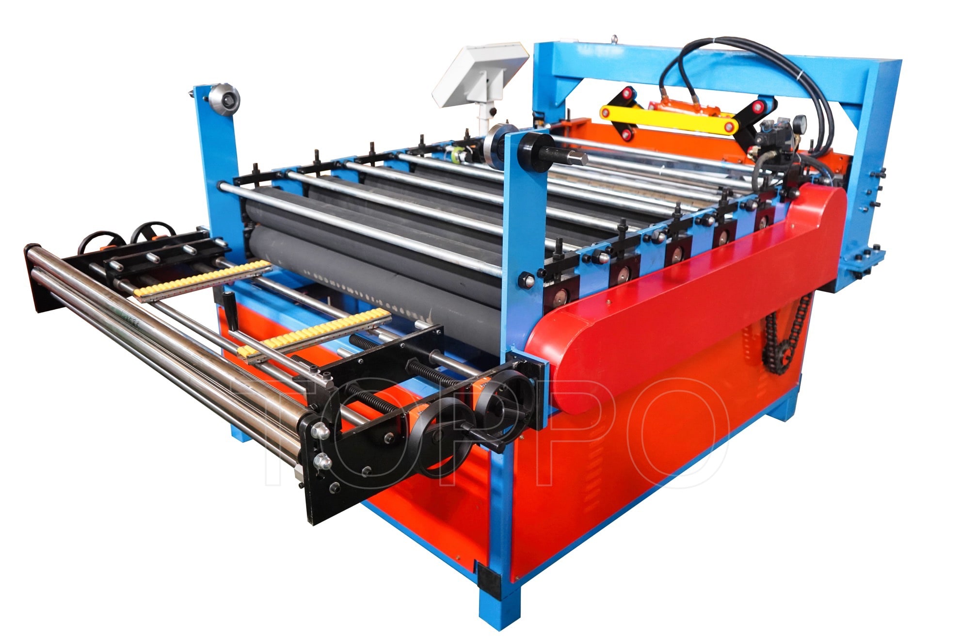 Full Line Cut to Length Coil Processing Machine with Hydraulic Decoiler
