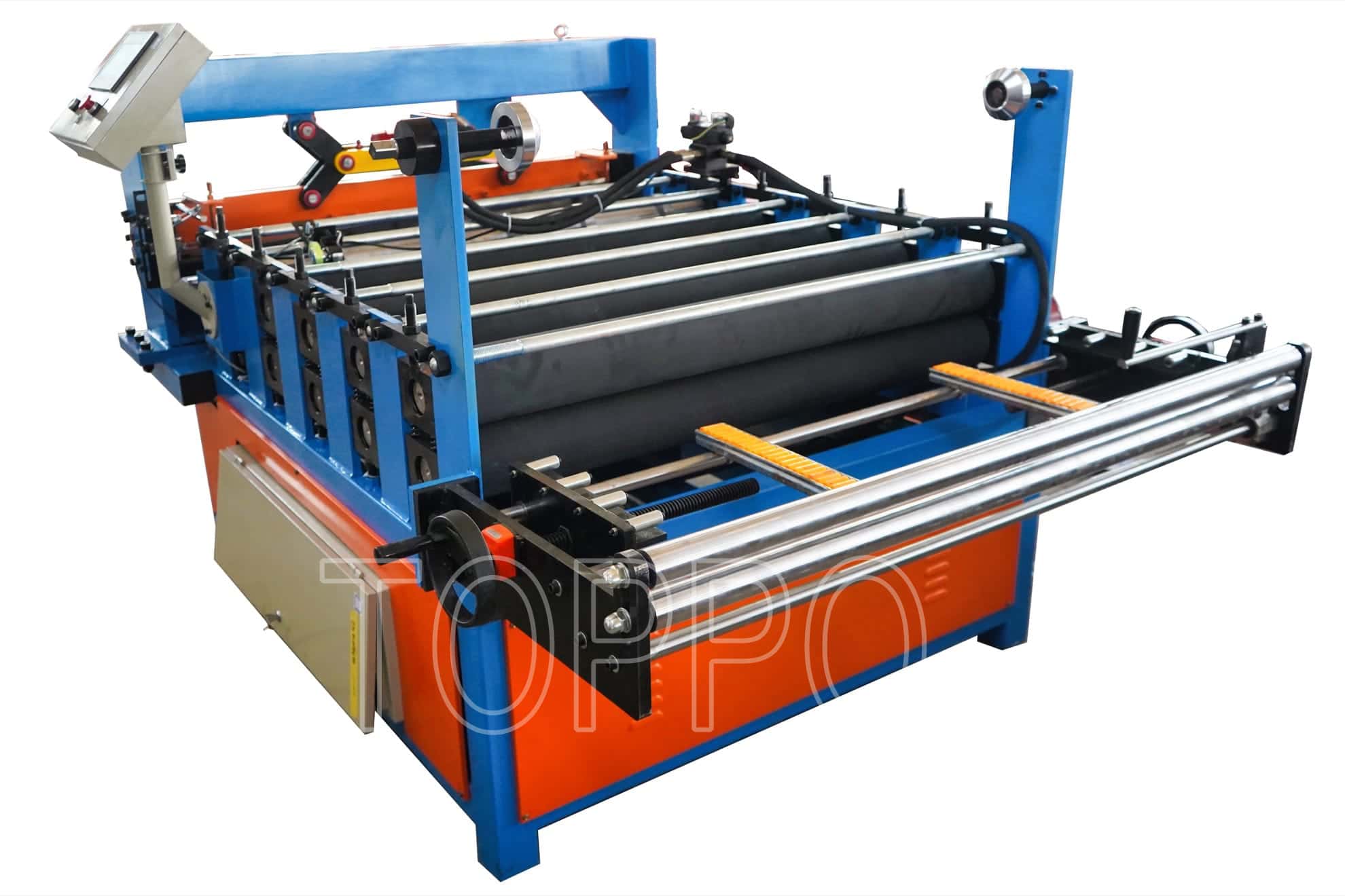 High-Precision Slitting and Cut to Length Roll Forming Line