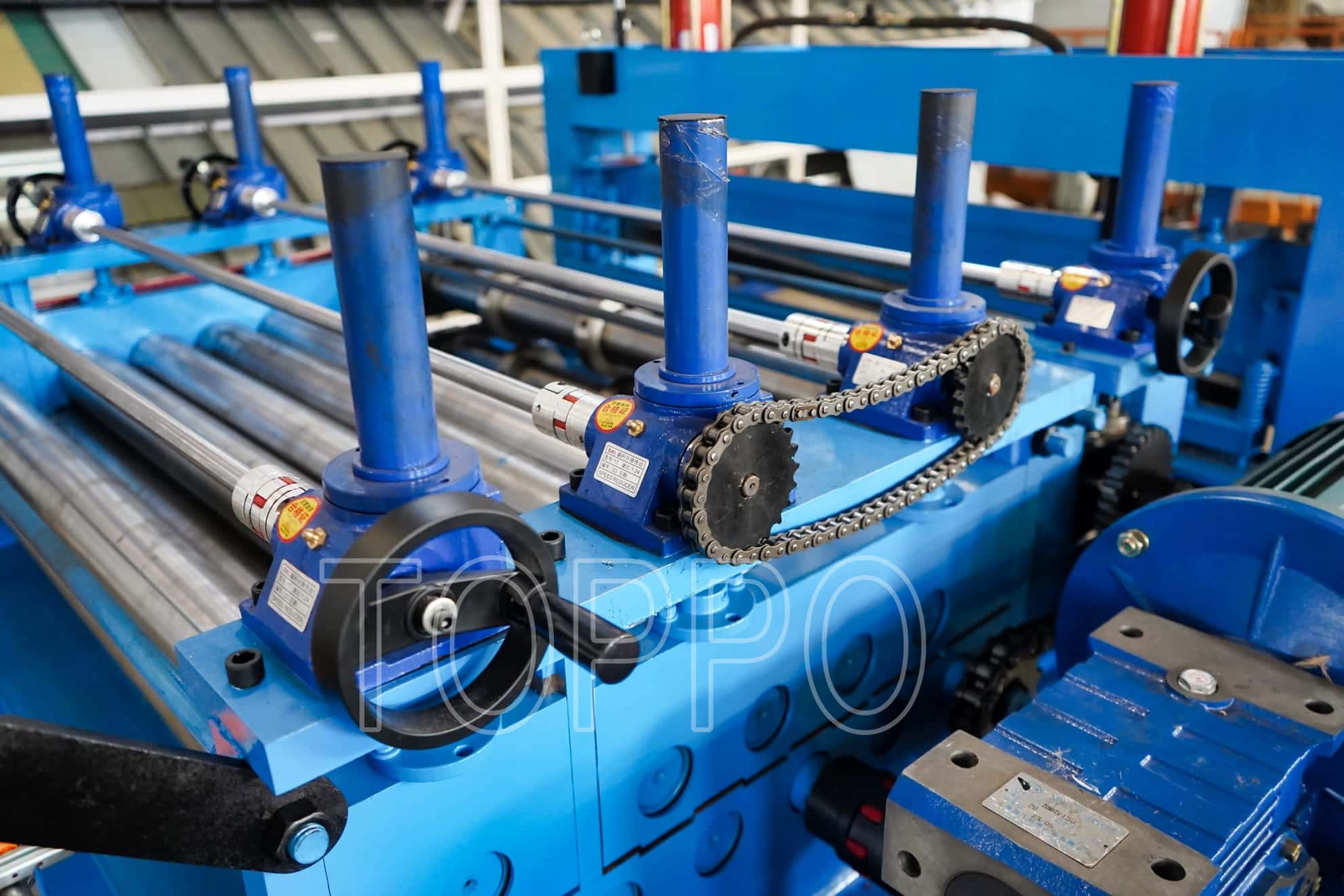 Automatic Coil Cut to Length Line Roll Forming Machine