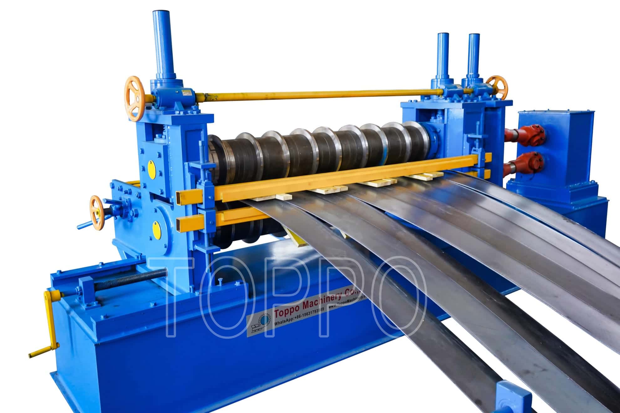 Compact Coil Slitting and Cut to Length Machine Line
