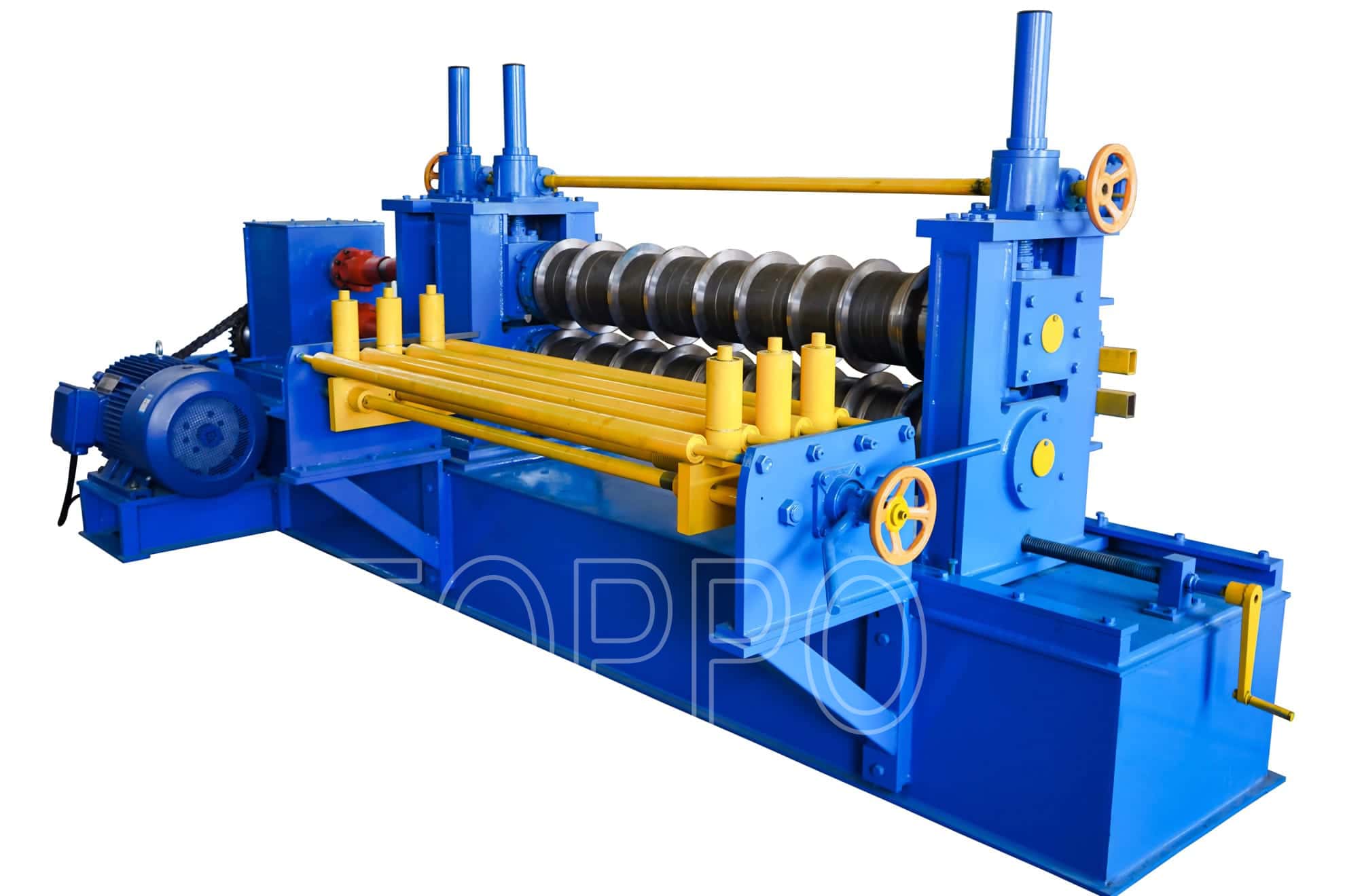 Compact Coil Slitting and Cut to Length Machine Line